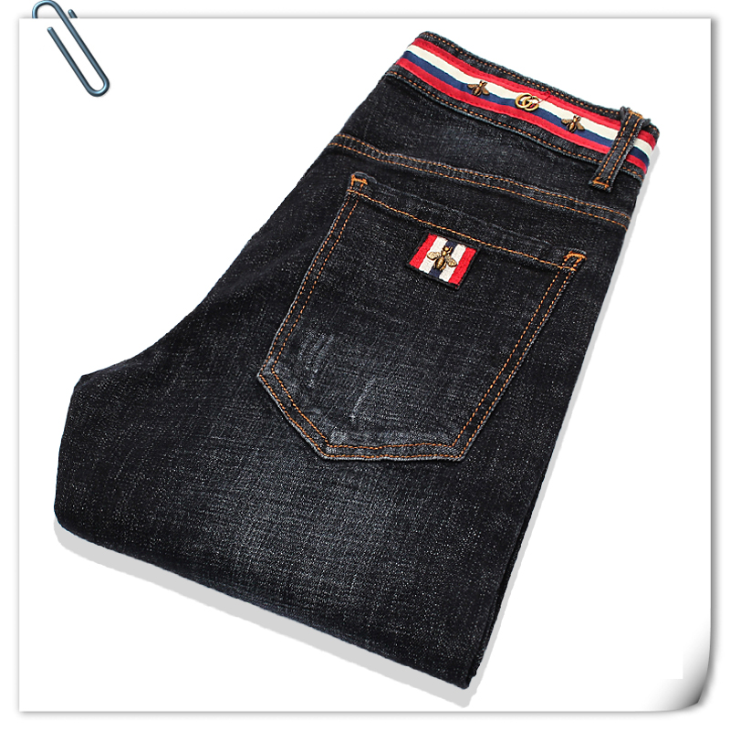 001007 กางเกงยีนส์ Ajaz James Denim Style Gucci Italy New Summer 2019 Jeans Slim feet Size 28-38