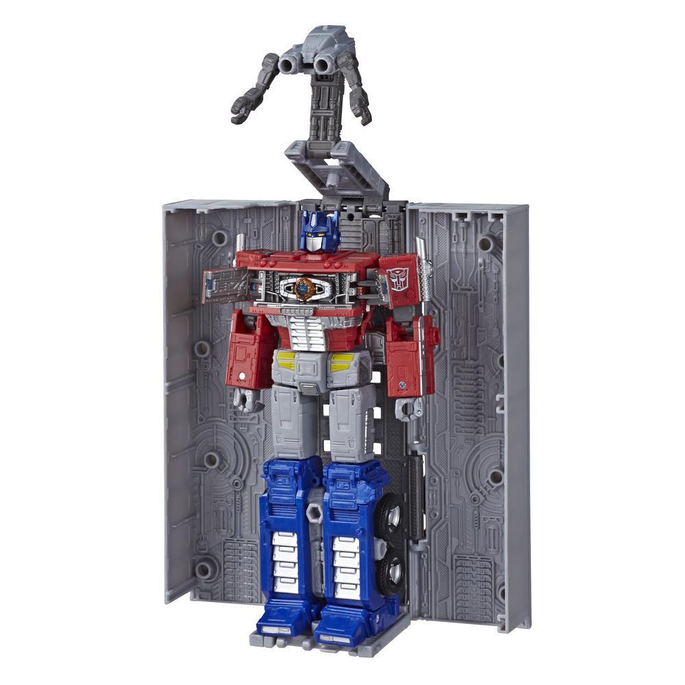 Hasbro Transformers Generations War for Cybertron Earthrise Leader WFC-E11 Optimus Prime Figure ฮาสโบร ทรานสฟอเมอร์ส เจเนอเรชั่น วอร์ ฟอร์ ไซเบอร์ตรอน เอิร์ธไรส์ WFC-E11 ลีดเดอร์ คลาส หุ่นยนต์ออพติมัส ไพรม์ 7 นิ้ว ลิขสิทธิ์แท้