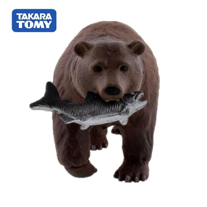 Takara Tomy - Ania AS-25 โมเดลหมีสีน้ำตาล Brown Bear