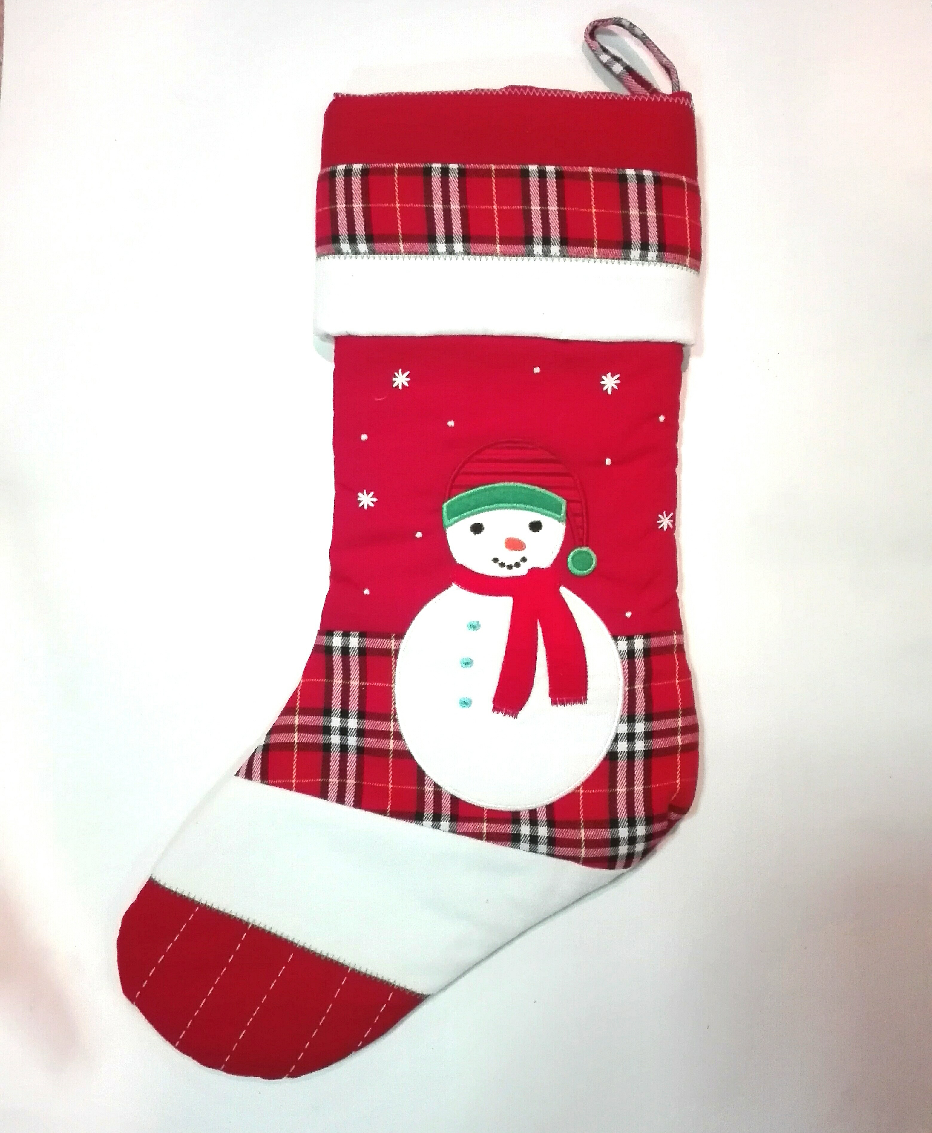 ถุงเท้าคริสต์มาส ใหญ่ 37×52 cm. Big Christmas Stocking