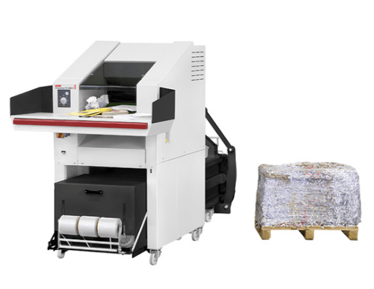 ขายถูก เครื่องทำลายเอกสารพร้อมอัดเศษวัสดุ HSM รุ่น SP 5088