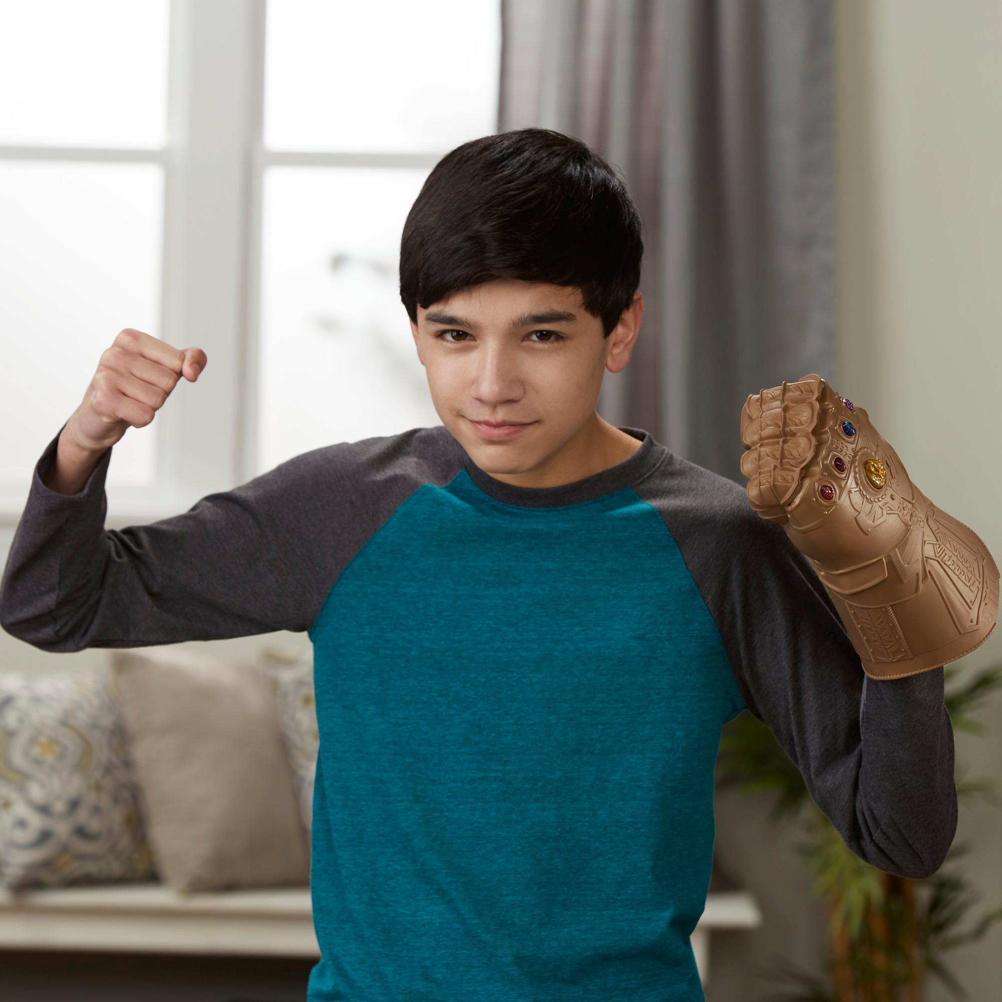 ถุงมือธานอส Hasbro Marvel Avengers Infinity War Infinity Gauntlet Electronic Fist ฮาสโบร มาร์เวล อินฟินิตี้ วอร์ อินฟินิตี้ กันท์เล็ท อิเล็กทรอนิกส์ ฟิสท์ มีไฟและเสียง ลิขสิทธิ์แท้