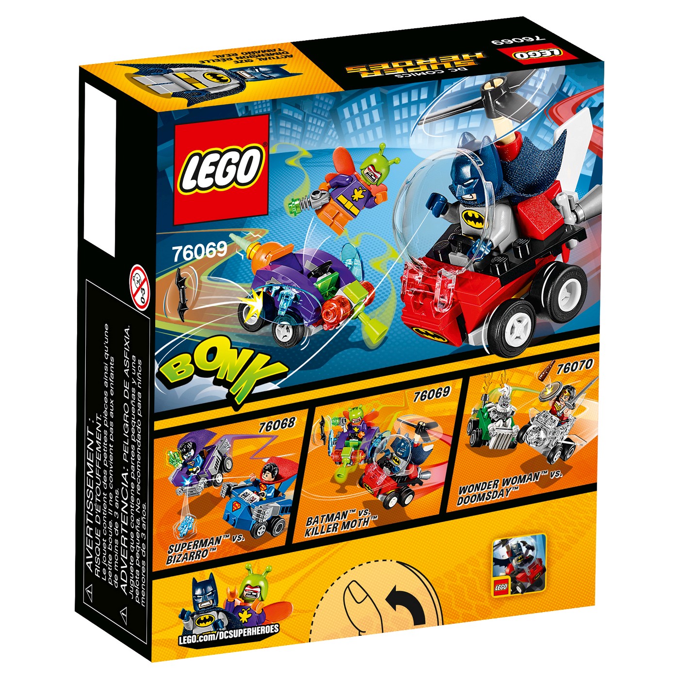 LEGO DC Comics Mighty Micros : Batman vs. Killer Moth รุ่น 76069