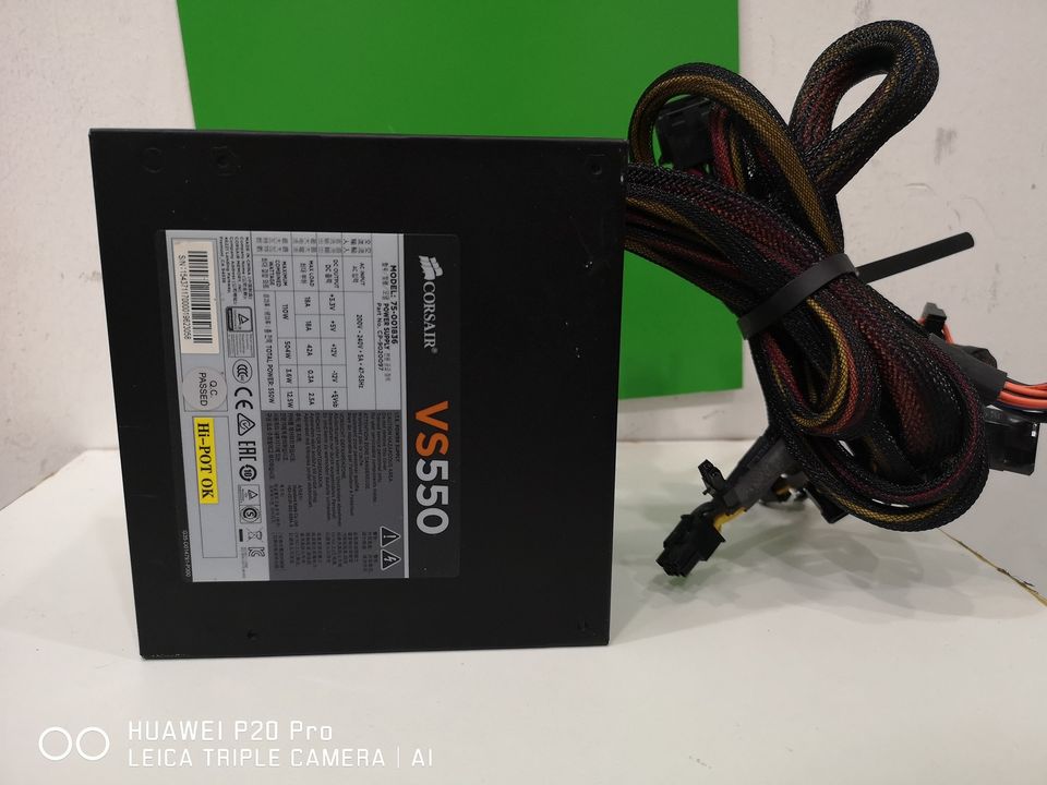 CORSAIR VS550 550W. 80+ มือสอง สภาพดี รับประกัน 3 เดือน