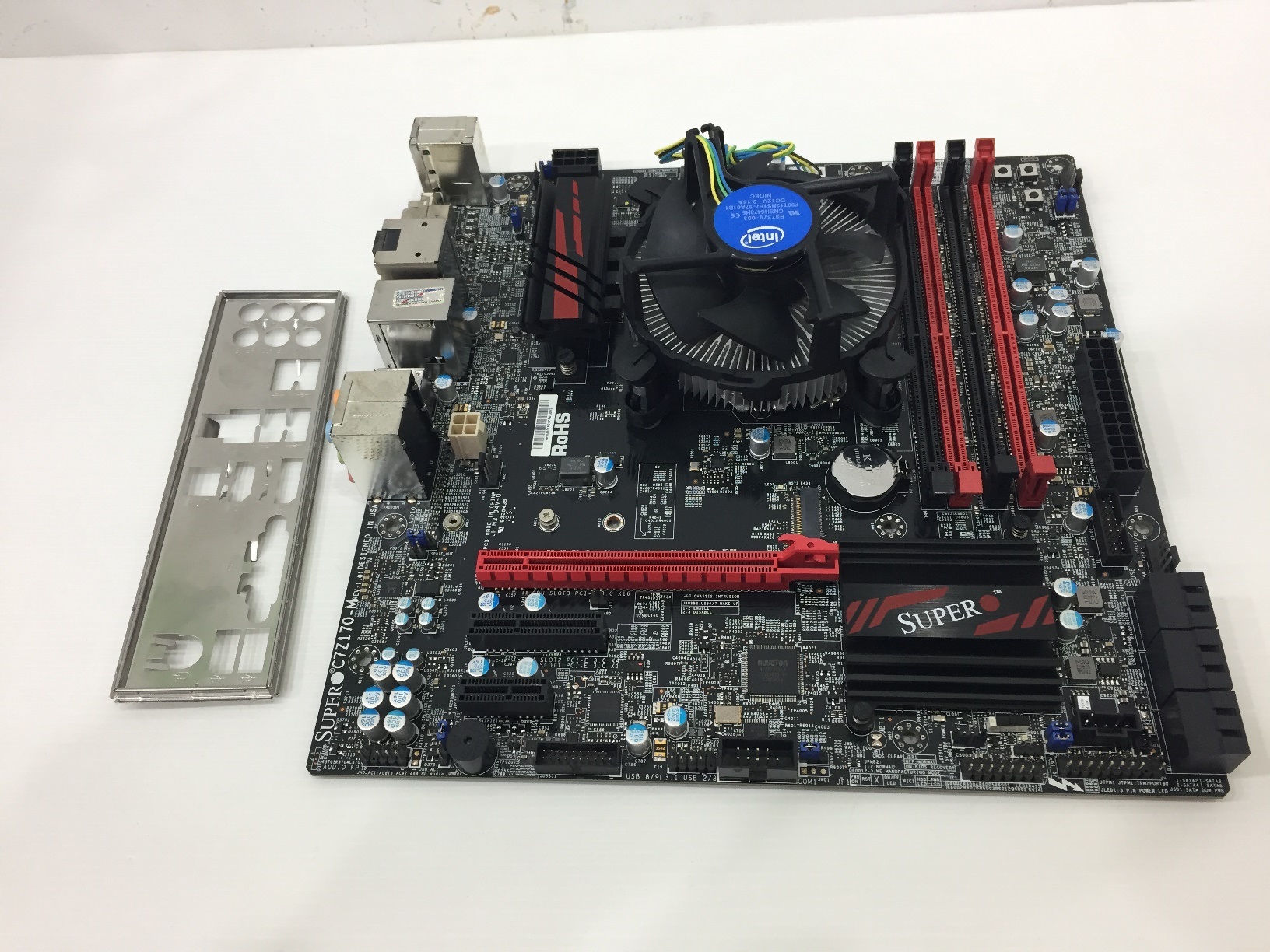 i5-7400 + SUPERMICRO C7Z170-M
