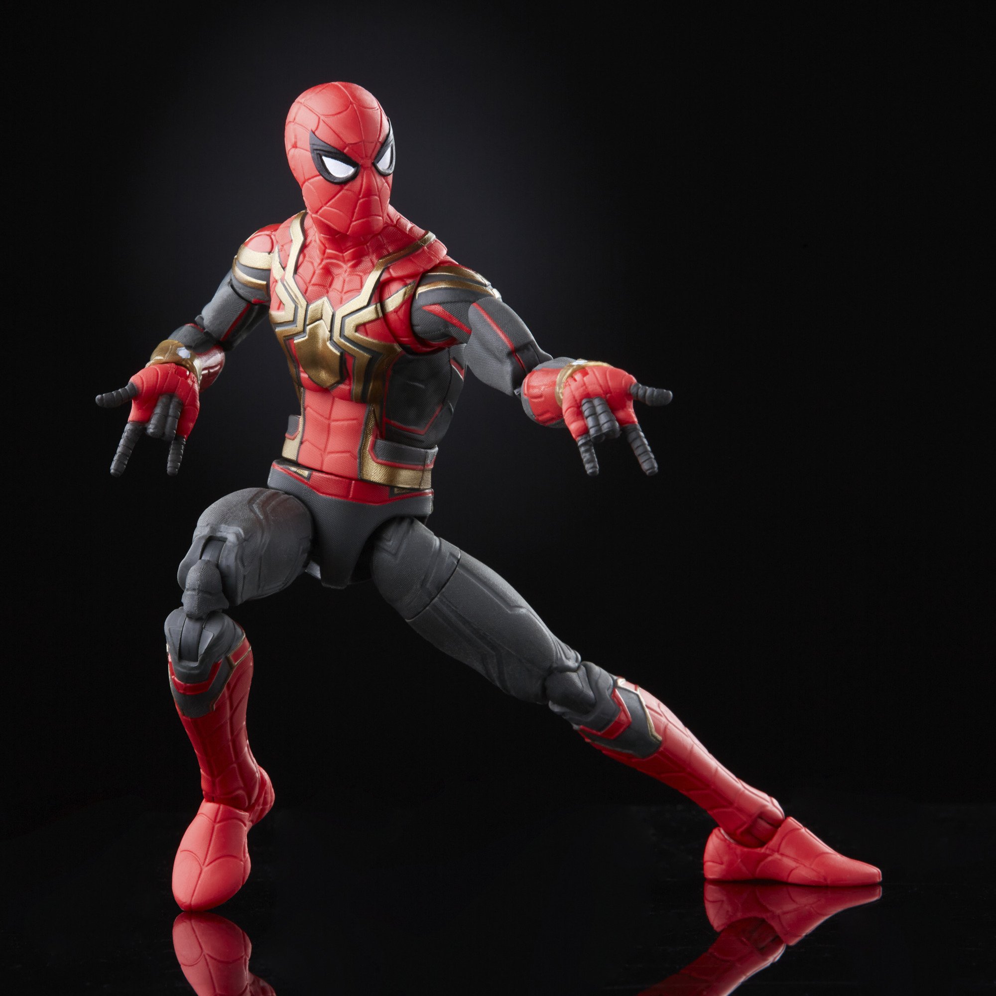 Hasbro Marvel Legends Series Integrated Suit Spider-Man (No Way Home) 6-inch Figure ฮาสโบร มาร์เวล เลเจนด์ ซีรี่ย์ส หุ่นโมเดลฟิกเกอร์ อินทีเกต สูท สไปเดอร์-แมน (โน เวย์ โฮม) ขนาด 6 นิ้ว ลิขสิทธิ์แท้