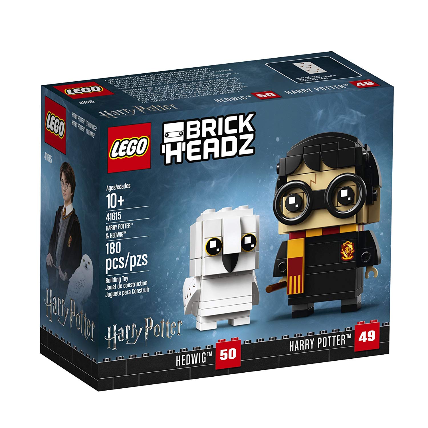 ตัวต่อเสริมทักษะ LEGO BRICKHEADZ - Harry Potter & Hedwig รุ่น 41615
