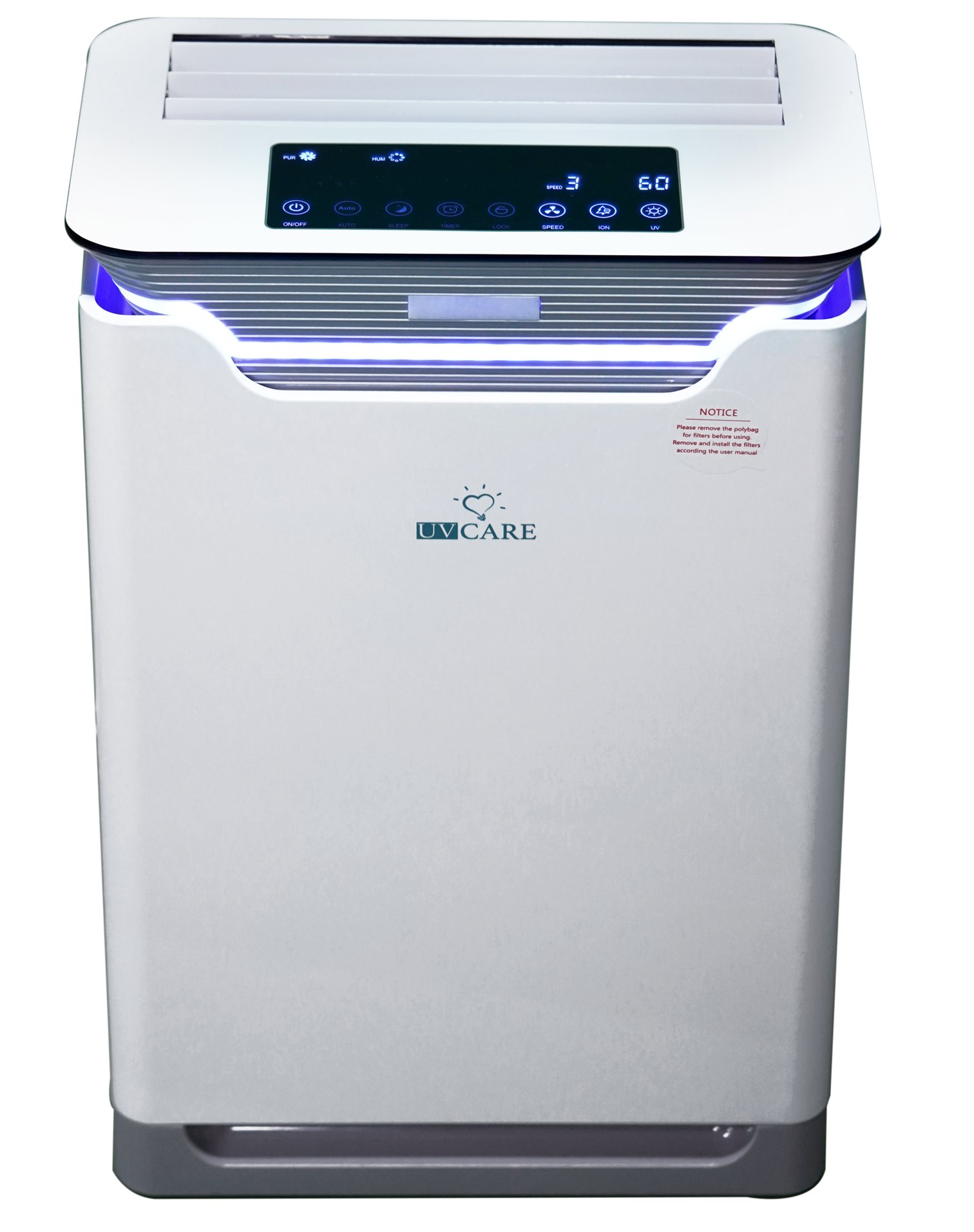 ขายถูก เครื่่องฟอกอากาศพร้อมระบบปรับความชื้น (8 ขั้นตอน) Air Purifier With Humidifier (8 Stages)