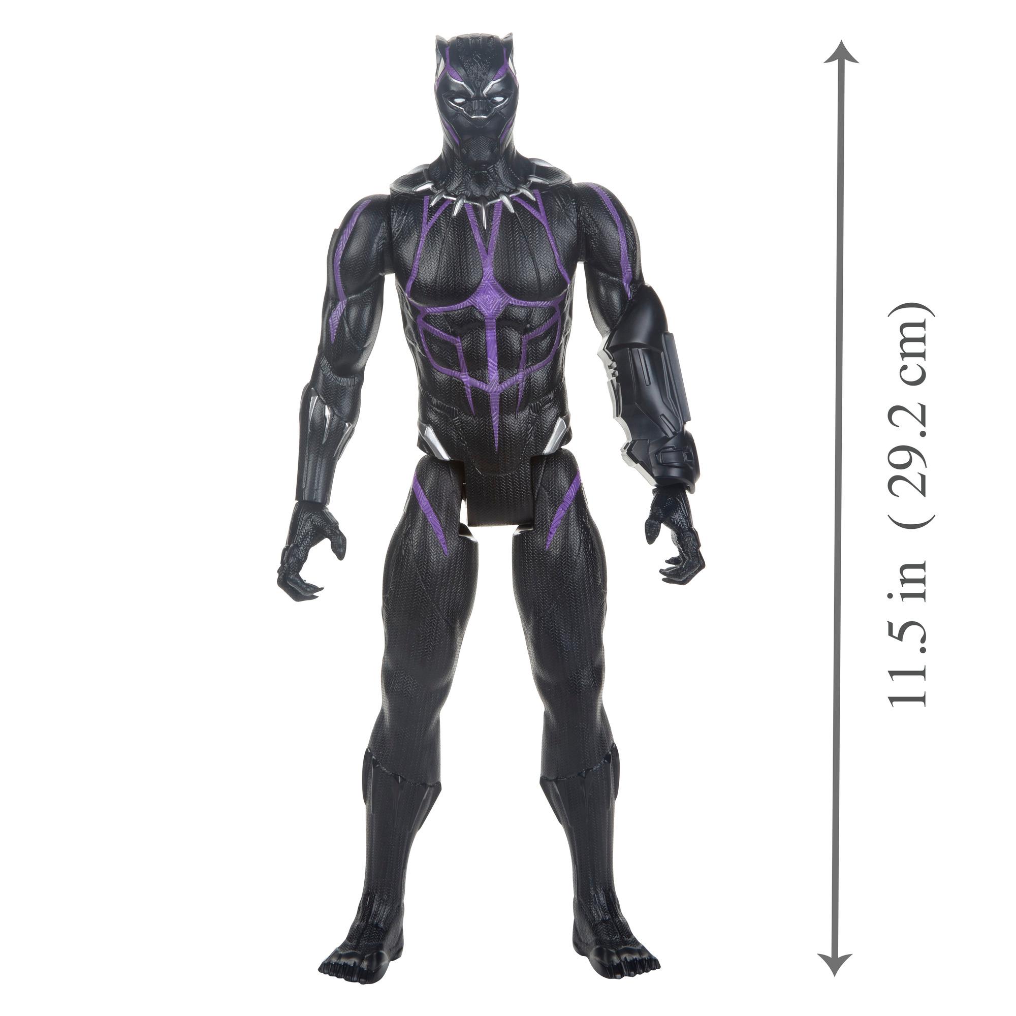 Hasbro Marvel Avengers : Endgame Titan Hero Power FX Black Panther Figure ฮาสโบร มาร์เวล อเวนเจอร์ส หุ่นโมเดลฟิกเกอร์ แบล็ค แพนเตอร์ ขนาด 12 นิ้ว มีเสียง ยิงพลังได้ ลิขสิทธิ์แท้