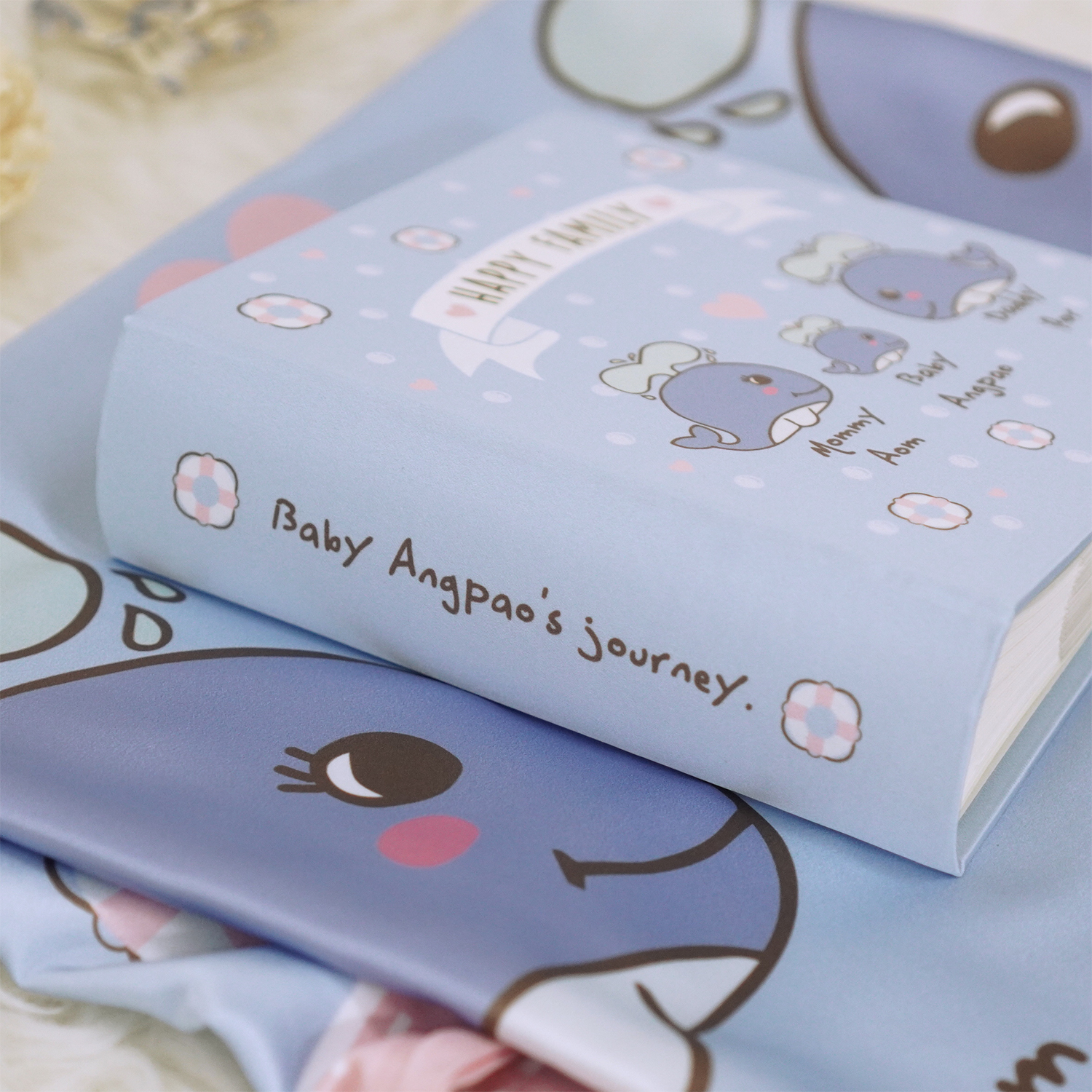 อัลบั้มสั่งทำใส่ชื่อ ลายวาฬ - Whale
