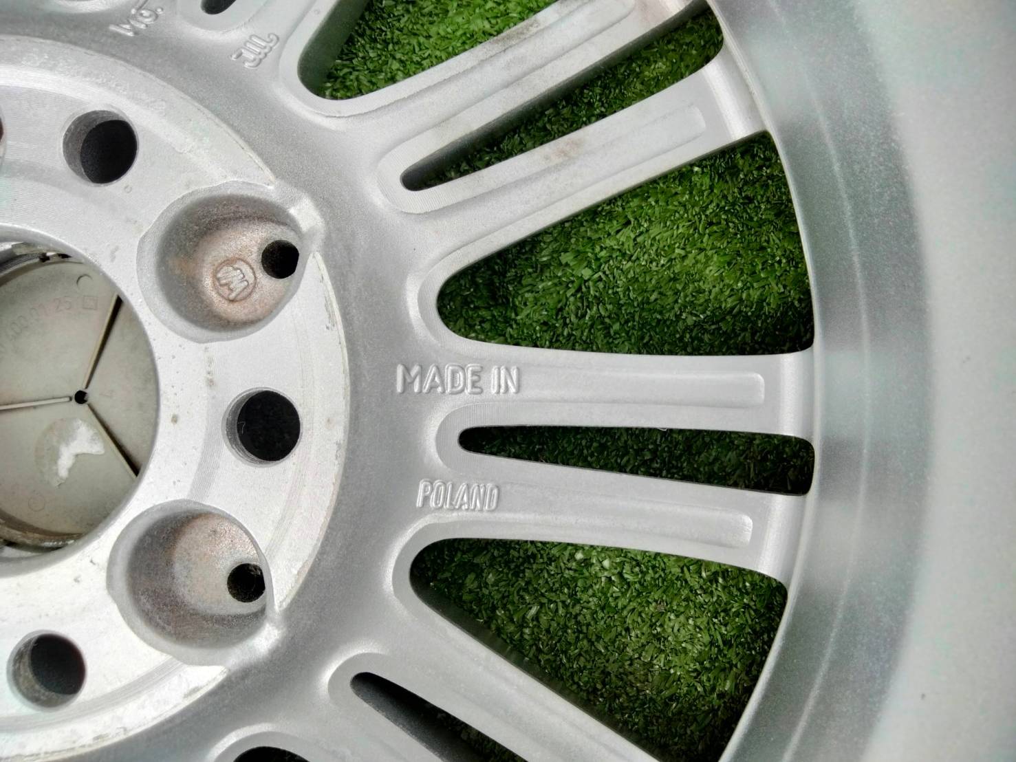 ล้อเดิม W212 10 ก้านคู่ แท้ ขอบ 16"