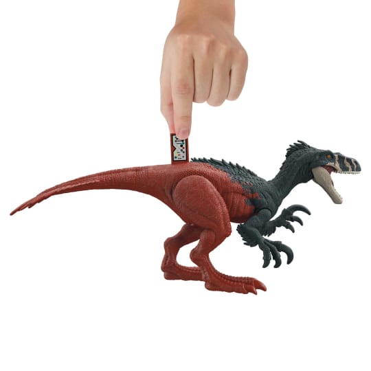 Mattel Jurassic World Roar Strikers Megaraptor (HGP79) แมทเทล จูราสสิค เวิลด์ ของเล่นแอ็กชั่นฟิกเกอร์ไดโนเสาร์ เมก้าแรปเตอร์