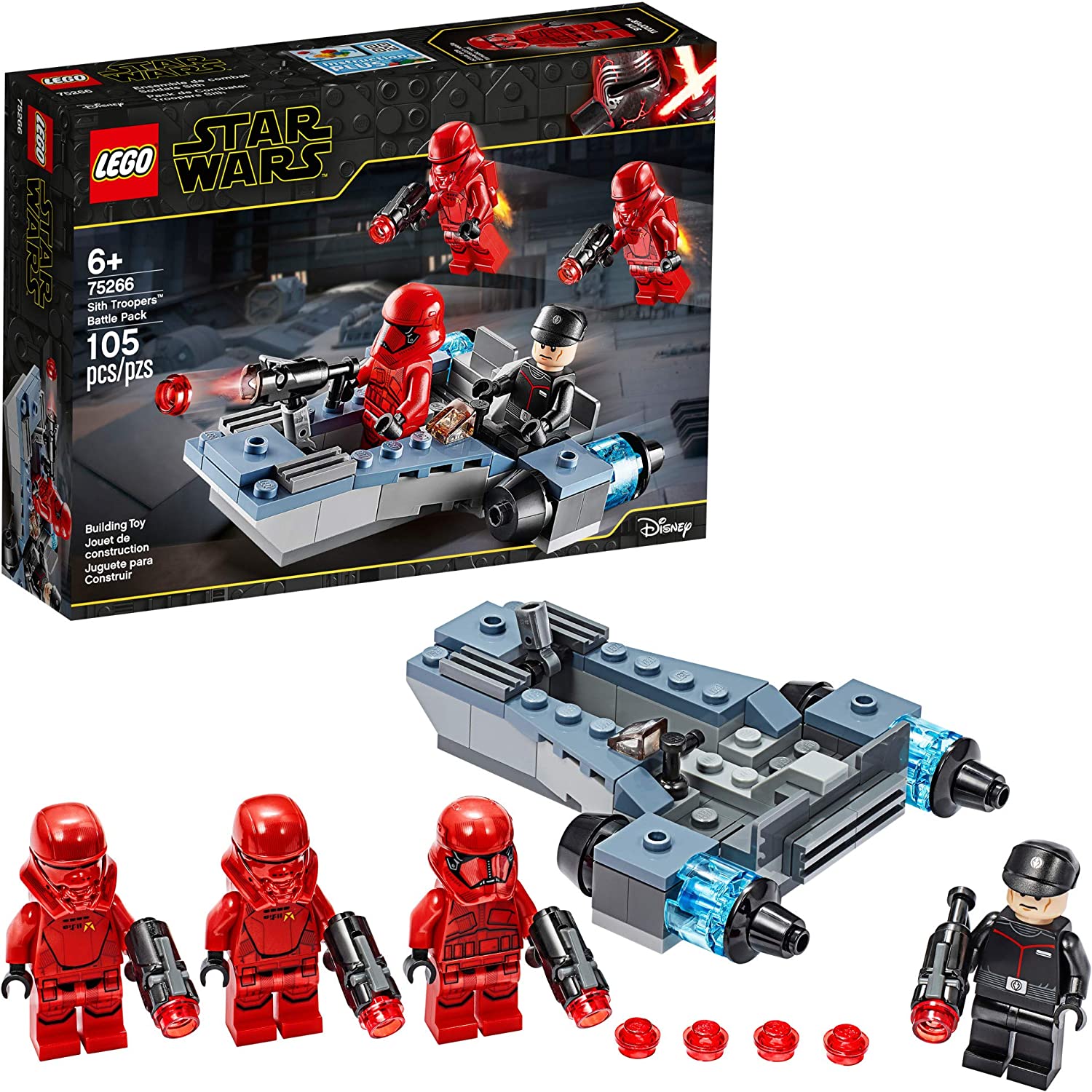 ตัวต่อเสริมทักษะ LEGO Star Wars Sith Troopers Battle Pack รุ่น 75266