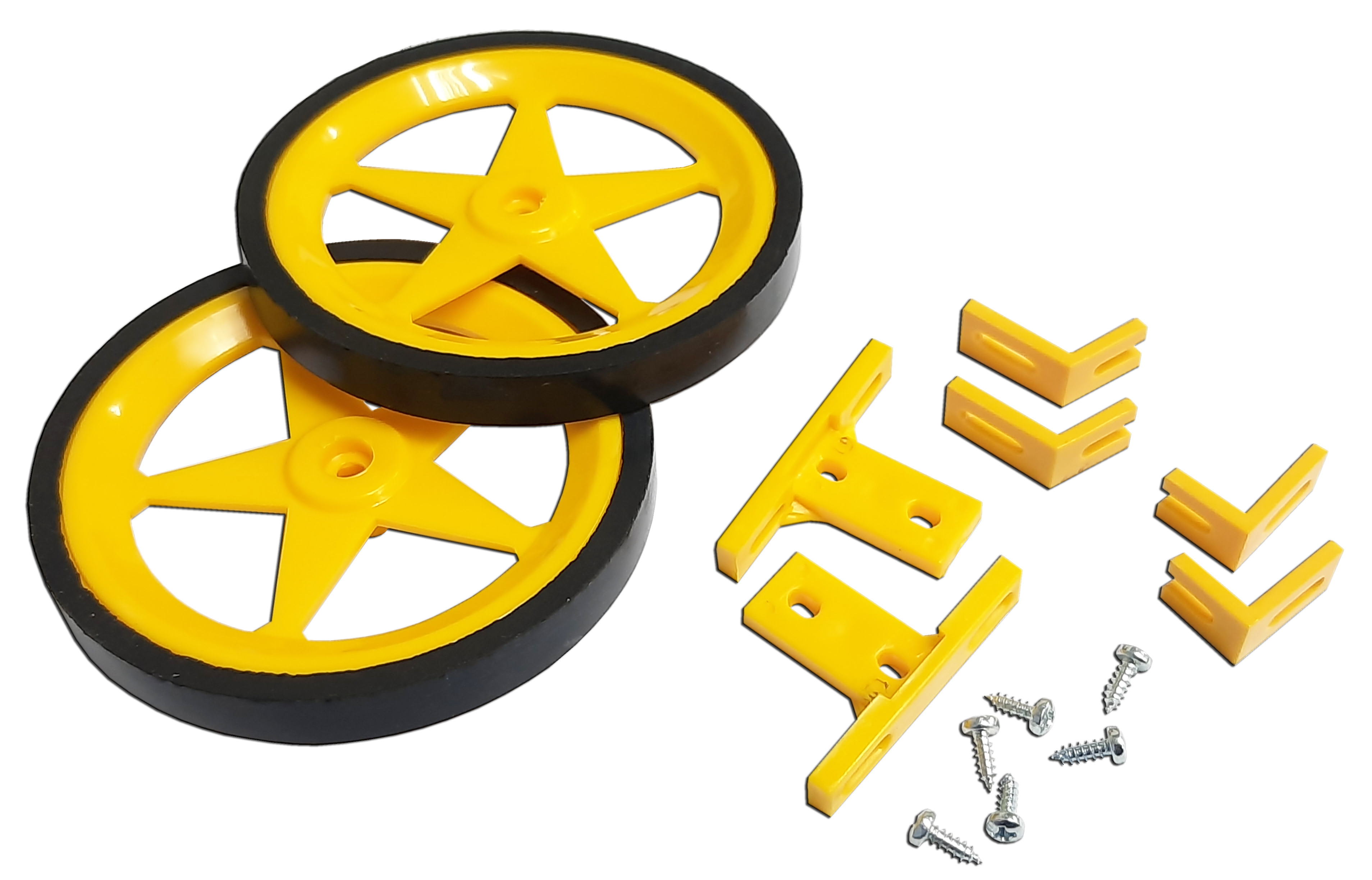 MICROBOT KIT MB301 ชุดล้อหุ่นยนต์ ขนาด 69x7 มม. 1 คู่