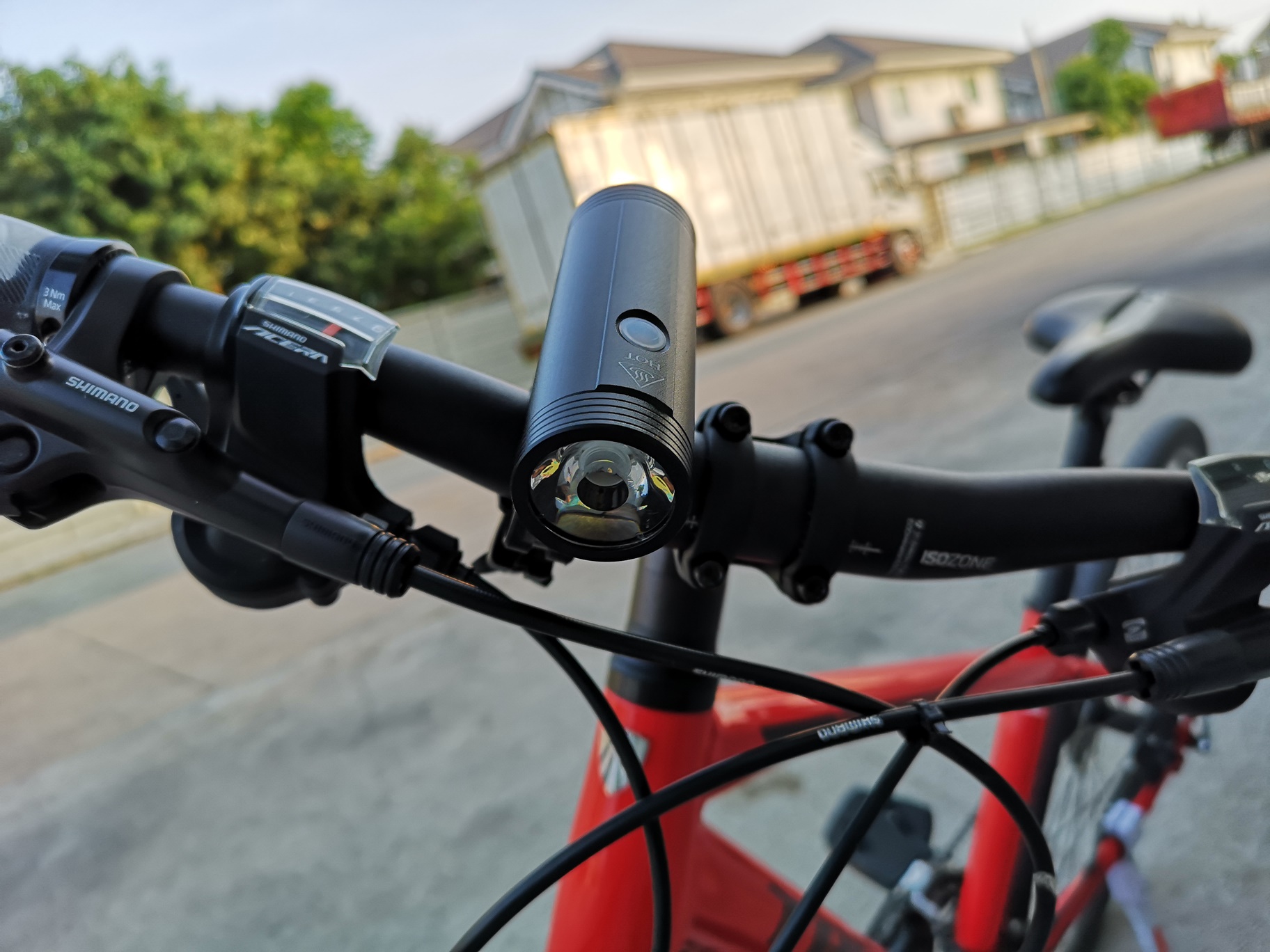 TREK FX3 DISC จักรยานไฮบริด 27สปีด ดิสน้ำมัน เฟรมอลู ตะเกียบคาร์บอน, TREK MY2019 Size 15