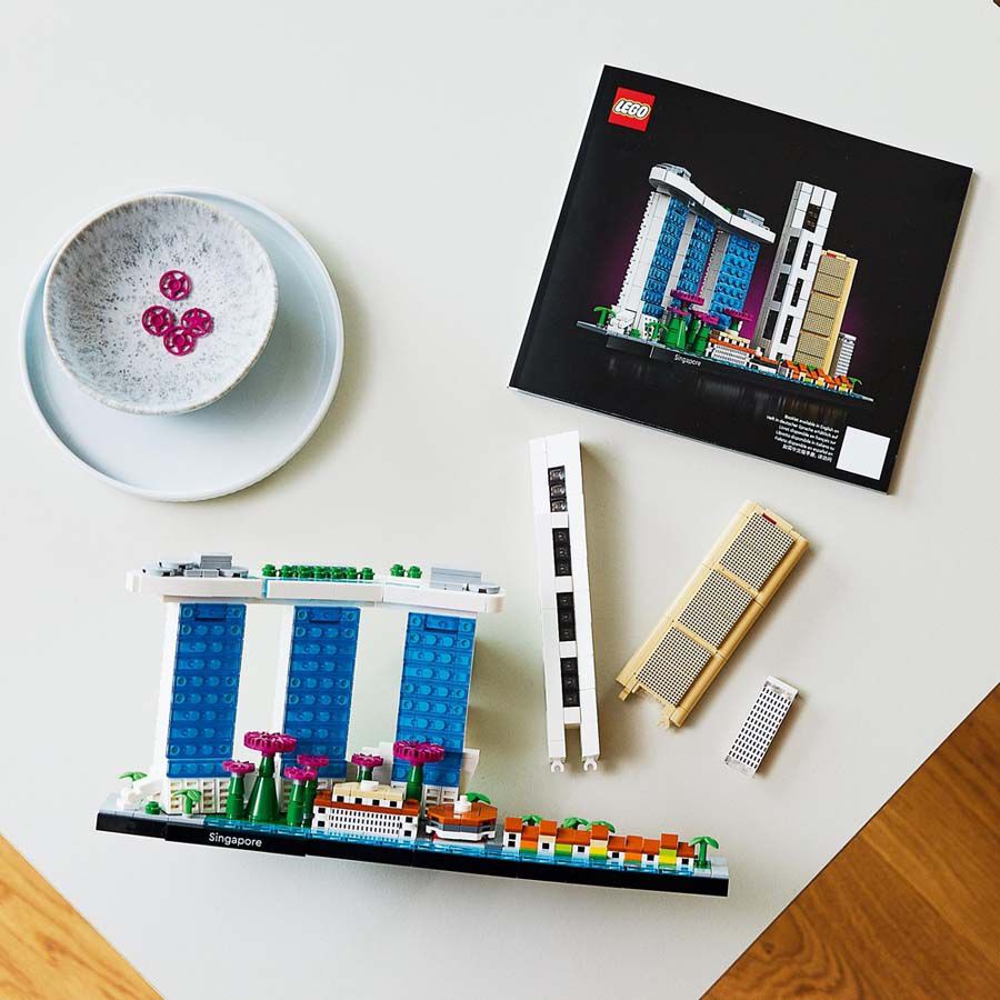 LEGO Architecture Singapore เลโก้ ตัวต่อเสริมทักษะ อาคิเทคเจอร์ สิงคโปร์ รุ่น 21057