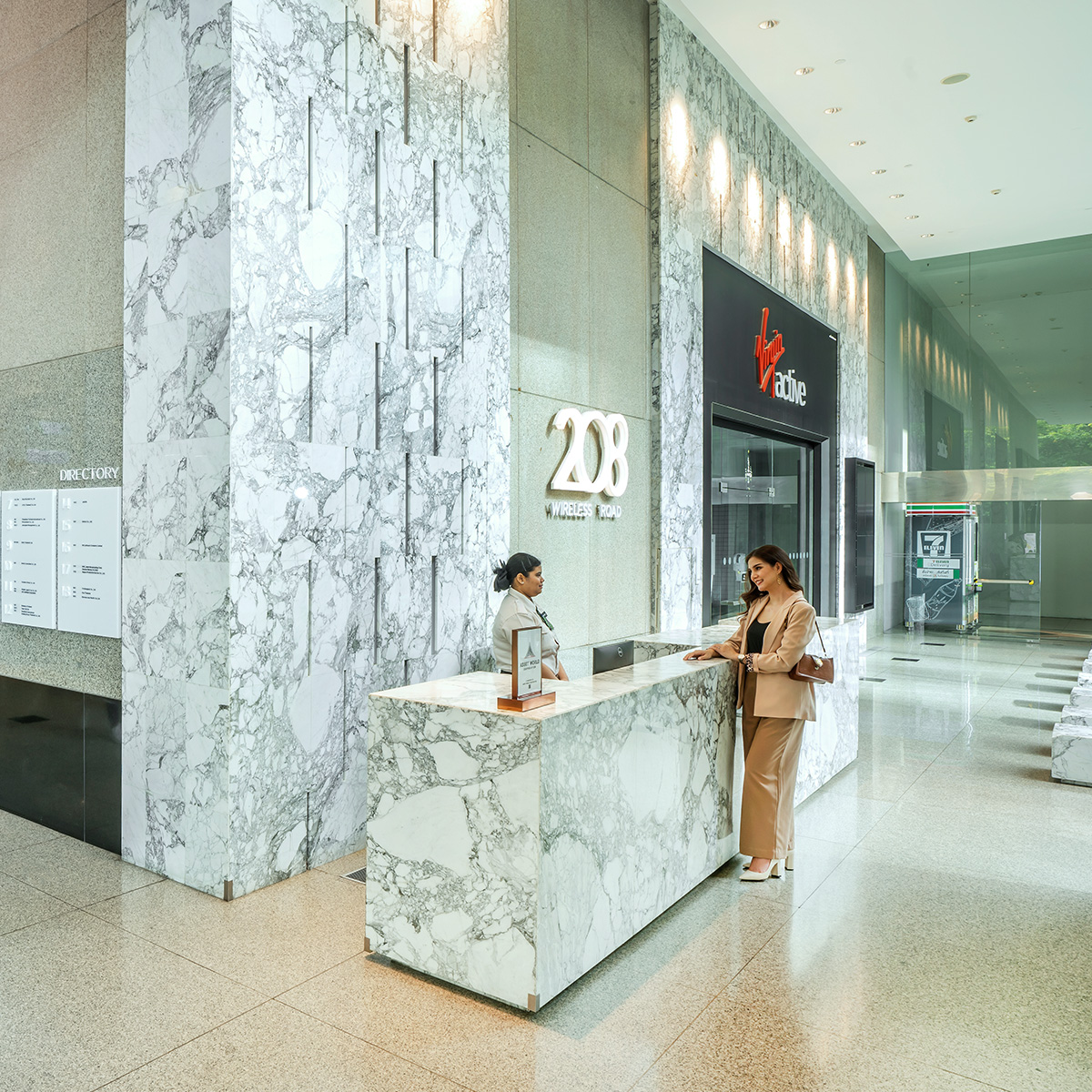 ให้เช่าอาคารสำนักงานติดถนนวิทยุ ใกล้สวนลุมพีนี และใกล้รถไฟฟ้า BTS เพลินจิต 600 เมตร 208 WIRELESS ROAD BUILDING | BANGKOK