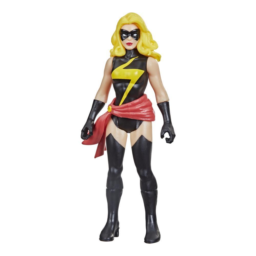 Hasbro Marvel Legends Series Carol Danvers Captain Marvel 3.75-Inch Retro 375 Collection Action Figure ฮาสโบร มาร์เวล เลเจนด์ หุ่นโมเดลฟิกเกอร์ แครอล เดนเวอร์ส กัปตัน มาร์เวล ขนาด 3.75 นิ้ว ลิขสิทธิ์แท้