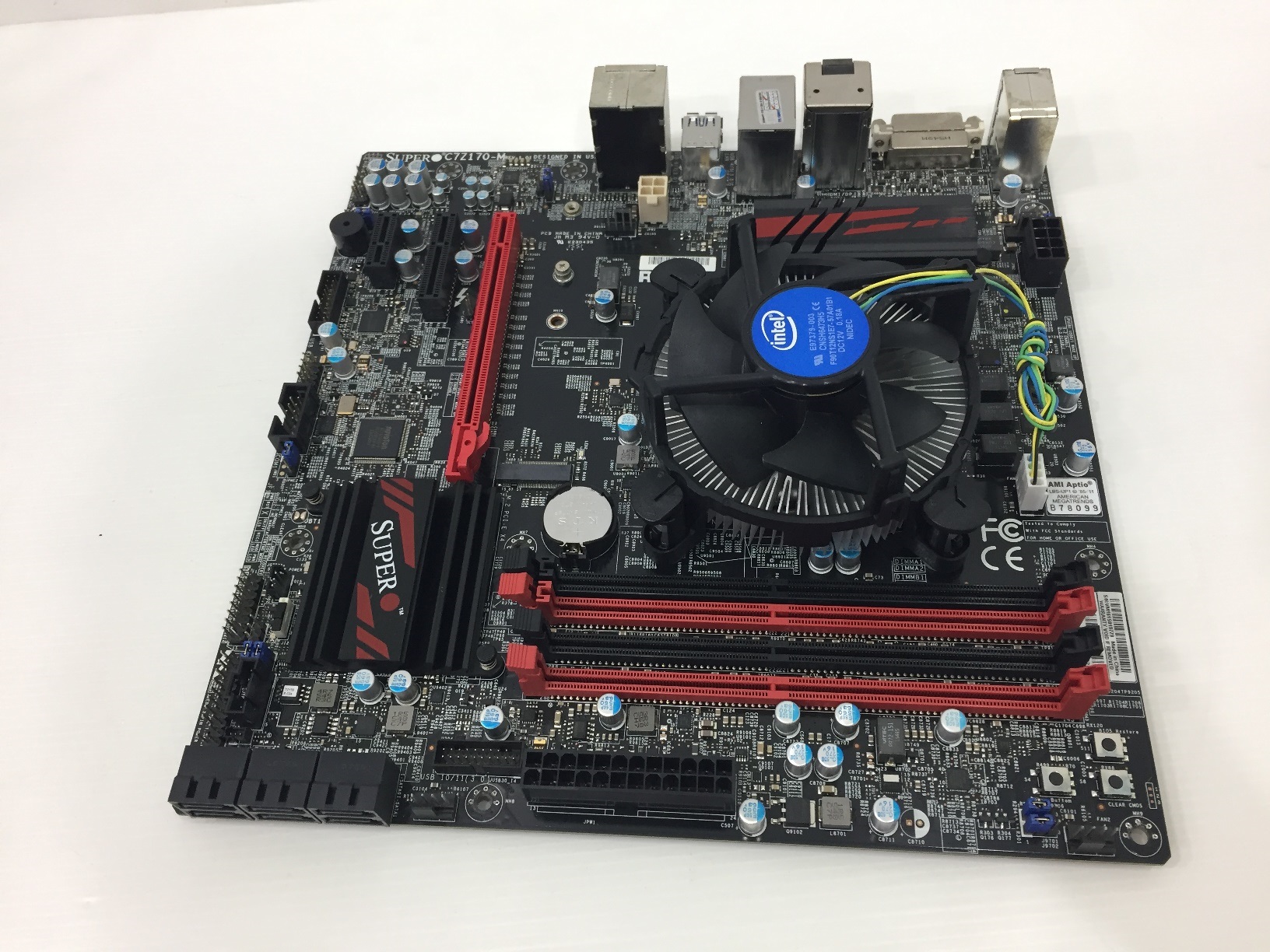 i5-7400 + SUPERMICRO C7Z170-M