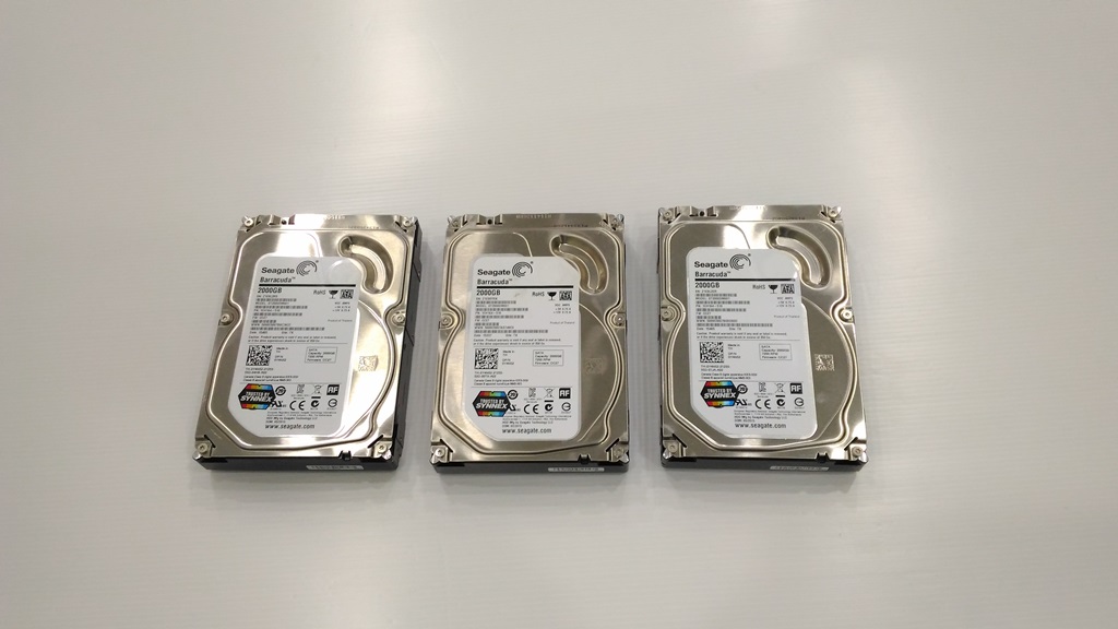 2TB. Seagate 3.5" ประกัน 2018