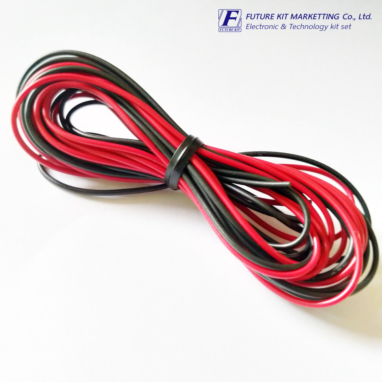 สายไฟอ่อน เดี่ยว 26AWG คละสี