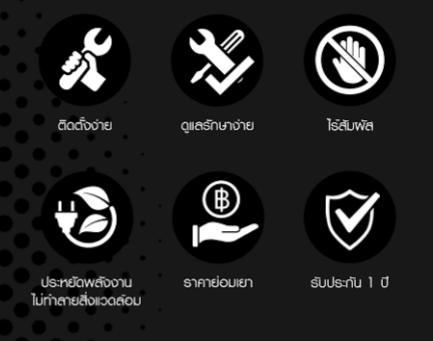 ขายถูก เครื่องเป่ามืออัตโนมัติ Hygienic รุ่น HAH-001N ประกันศูนย์ 1 ปี