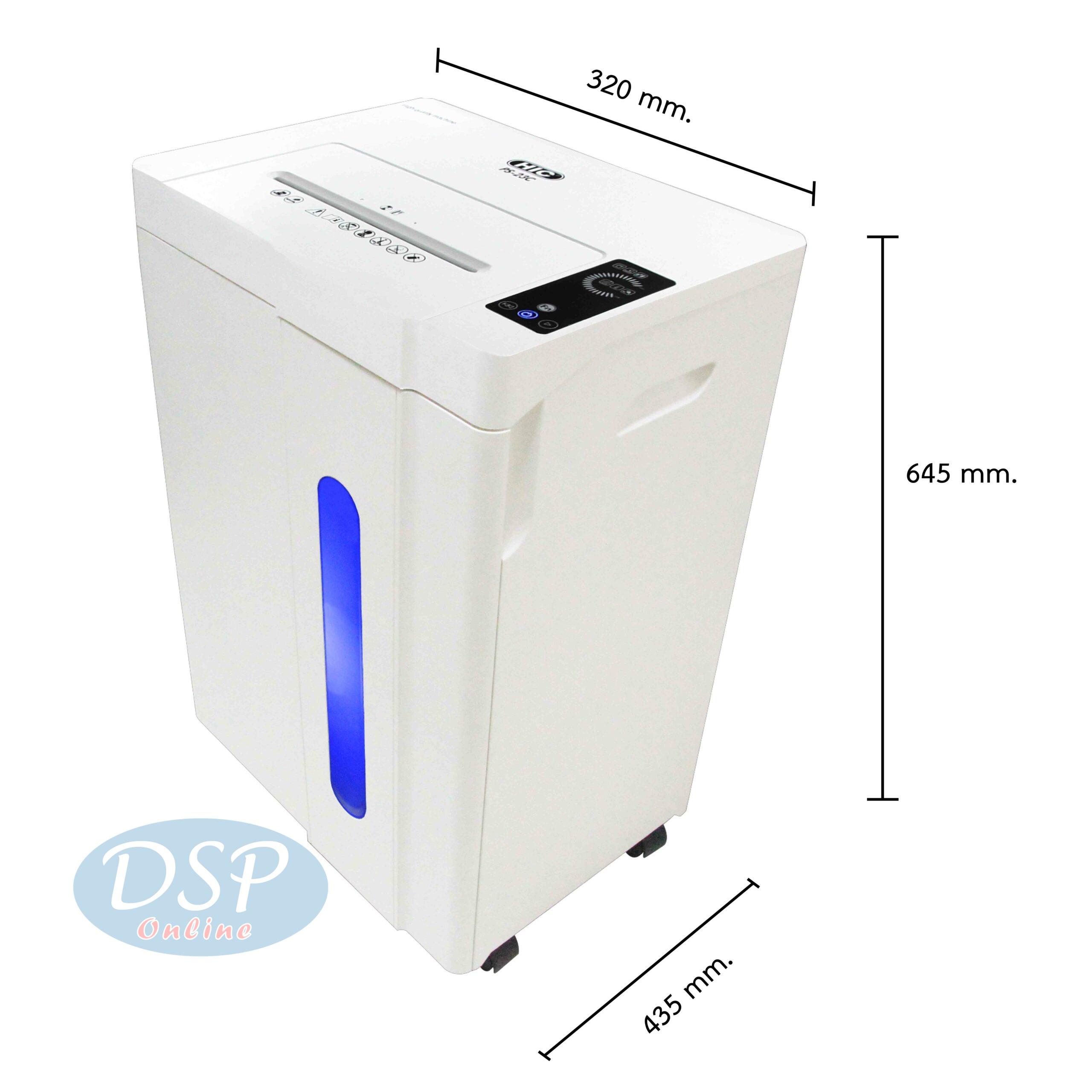 ขายถูก เเครื่องทำลายเอกสาร HIC PS-23C ตัดละเอียด 25แผ่น ประกันศูนย์