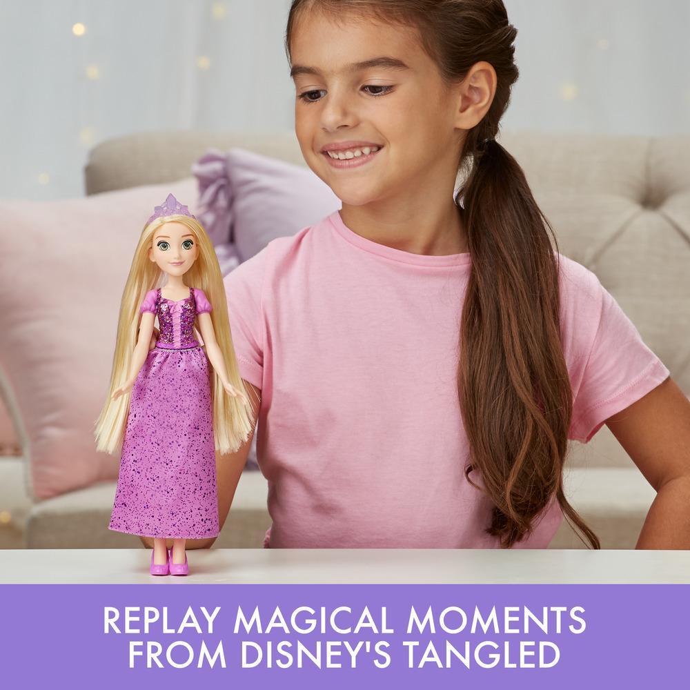 Hasbro Disney Princess Royal Shimmer Rapunzel ฮาสโบร ดิสนี่ย์ ปริ๊นเซส ตุ๊กตาเจ้าหญิง ราพันเซล ขนาด 10.5 นิ้ว ลิขสิทธิ์แท้