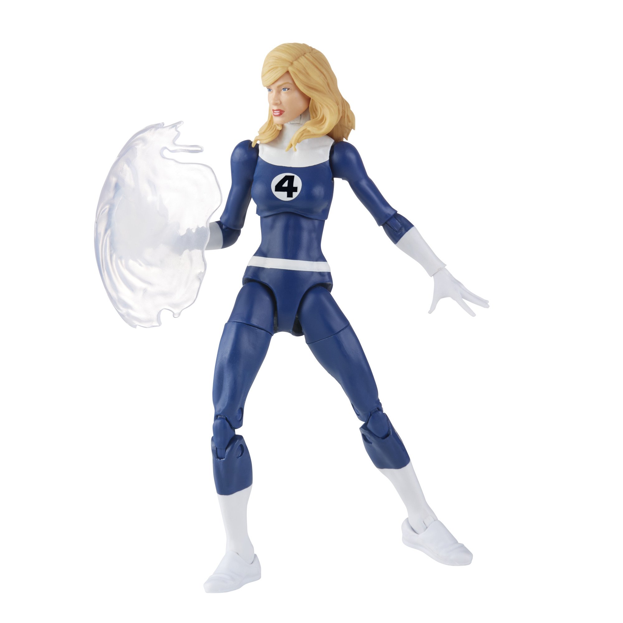 Hasbro Marvel Legends Series Retro Fantastic Four Invisible Woman 6-Inch Action Figure ฮาสโบร มาร์เวล เลเจนด์ แฟนแทสติก โฟร์ หุ่นโมเดลฟิกเกอร์ อินวิซิเบิล วูแมน ขนาด 6 นิ้ว ลิขสิทธิ์แท้