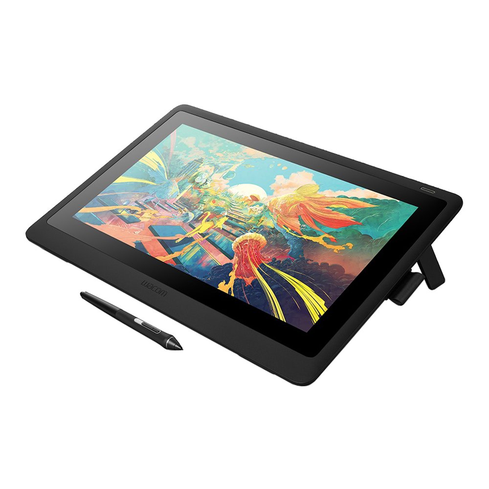 ขายถูกWacom WACOM CINTIQ 16 (DTK-1660) BLACK รับประกัน1ปีศูนย์ไทย ฟรี WACOM ADJUSTABLE STAND # ACK-620-K-ZX