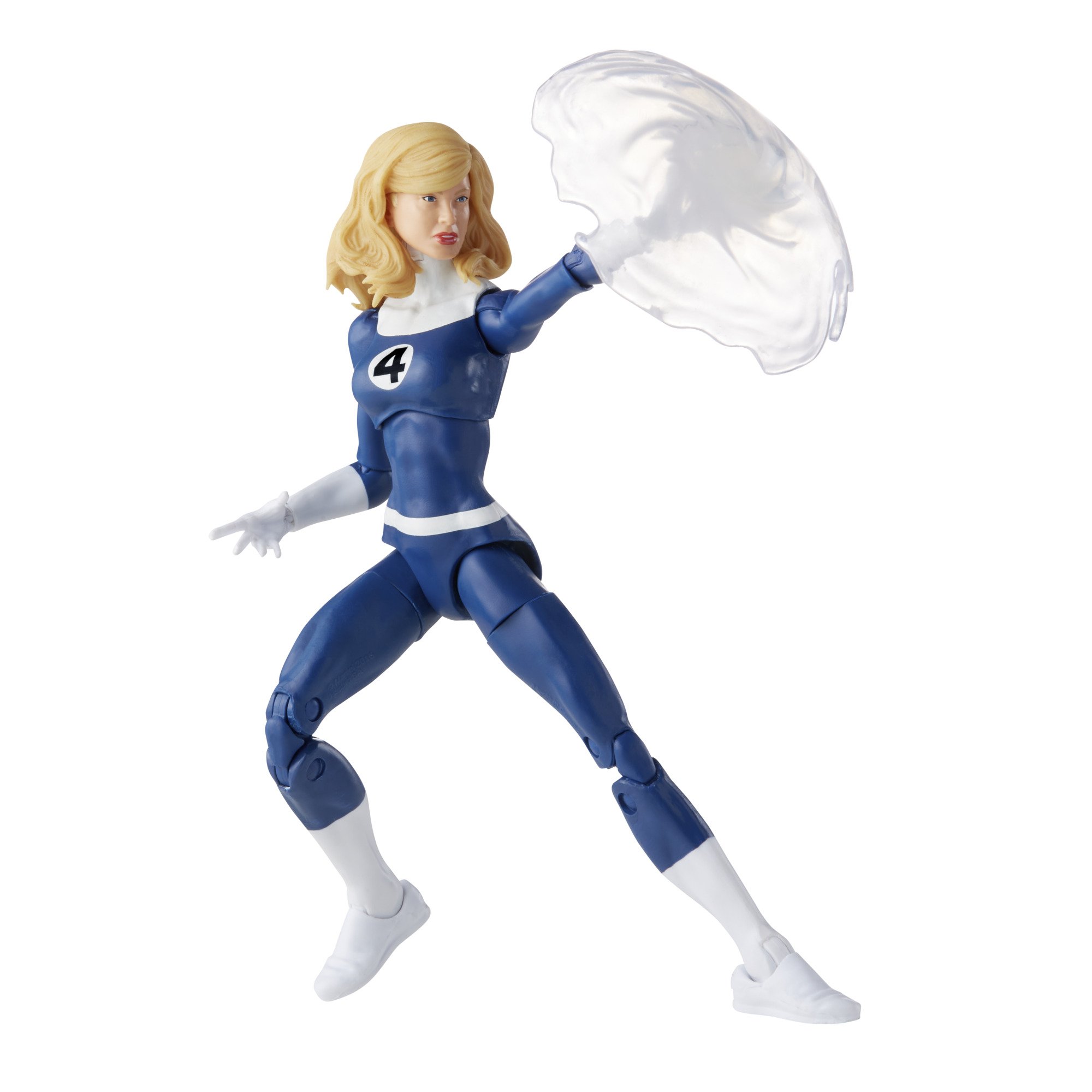 Hasbro Marvel Legends Series Retro Fantastic Four Invisible Woman 6-Inch Action Figure ฮาสโบร มาร์เวล เลเจนด์ แฟนแทสติก โฟร์ หุ่นโมเดลฟิกเกอร์ อินวิซิเบิล วูแมน ขนาด 6 นิ้ว ลิขสิทธิ์แท้