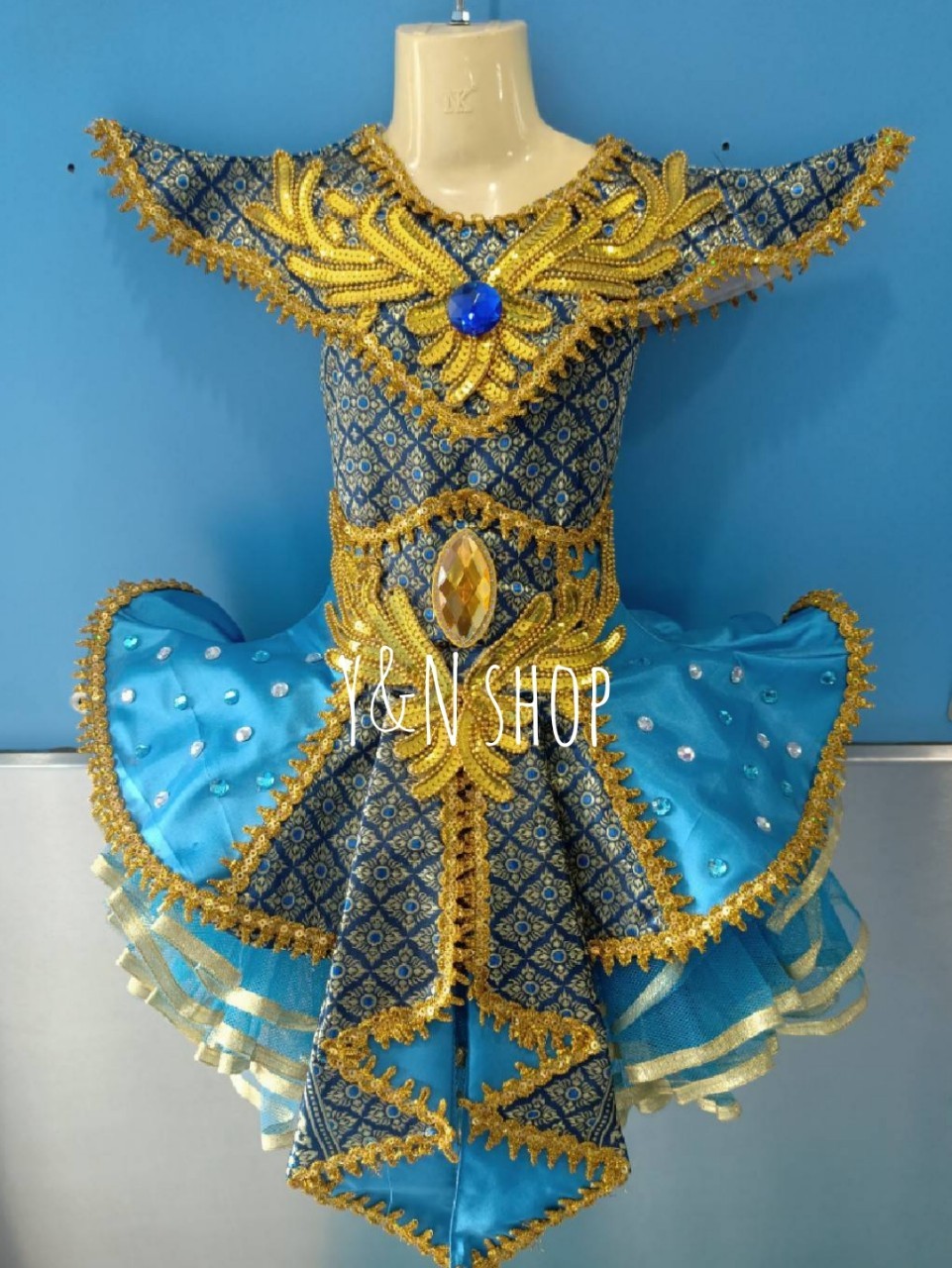 ชุดดรัมเมเยอร์ ชายเด้งพับคู่หน้า ชุดดรัมเมเยอร์เด็ก ชุดเชียร์ลีดเดอร์เด็ก