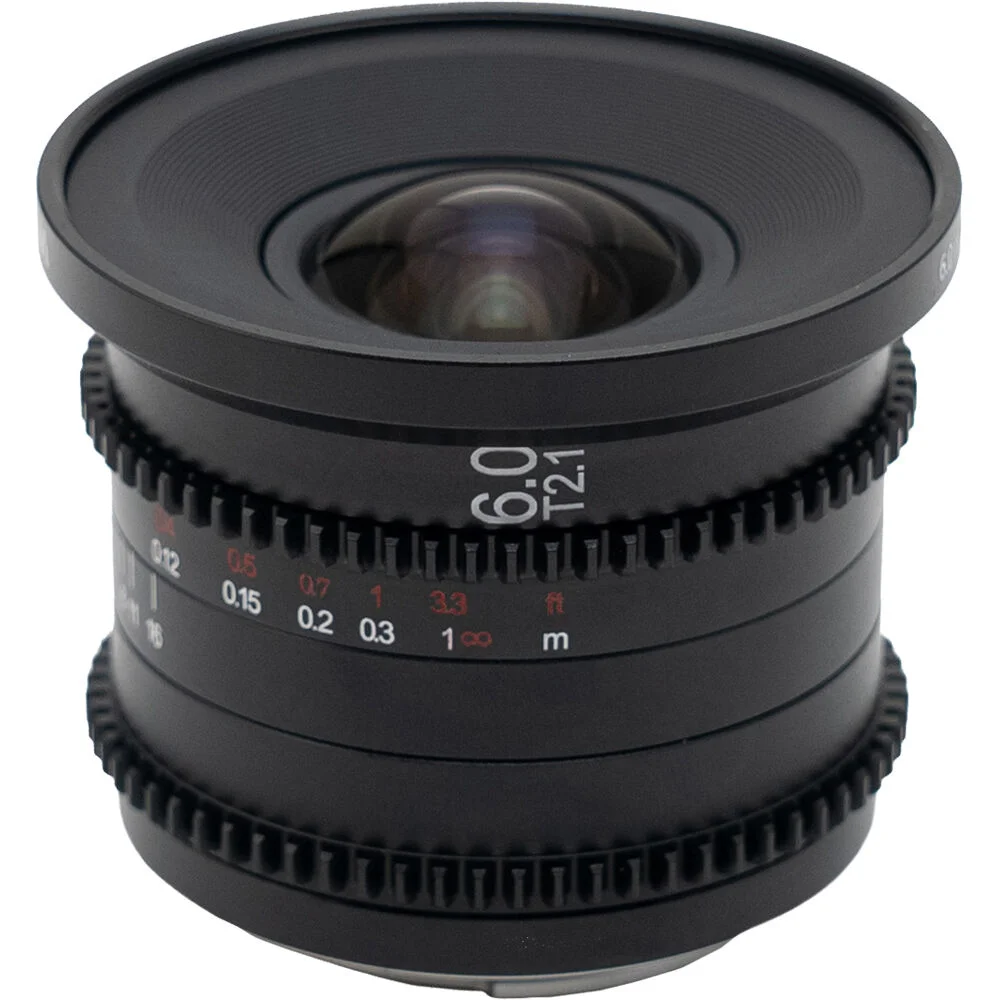 Venus Optics Laowa Zero-D Cine 6mm T2.1 Lens (MFT)