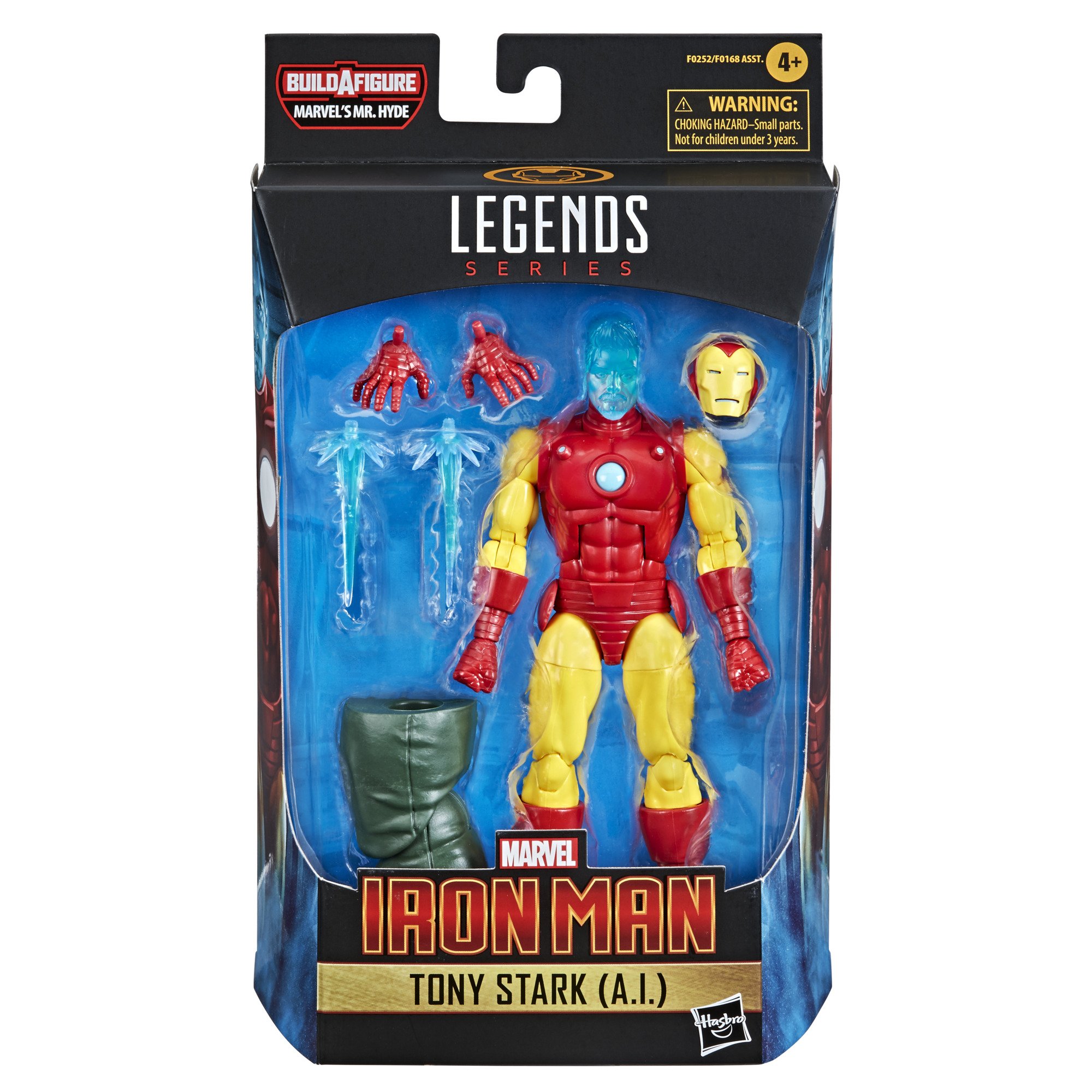 Hasbro Marvel Legends Series Iron Man Tony Stark (A.I.) 6-inch Figure ฮาสโบร มาร์เวล เลเจนด์ ซีรี่ย์ส หุ่นโมเดลฟิกเกอร์ ไอรอน แมน โทนี่ สตาร์ค ขนาด 6 นิ้ว ลิขสิทธิ์แท้