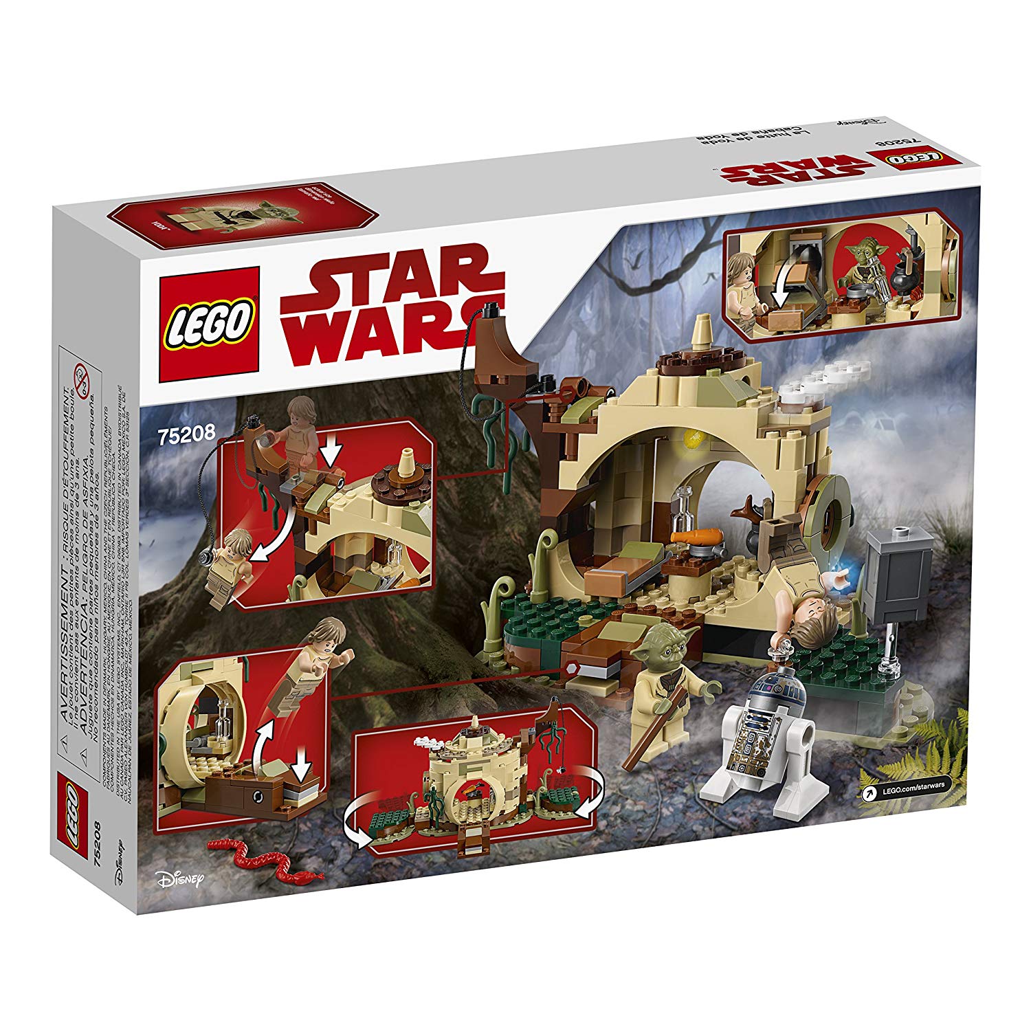 ตัวต่อเสริมทักษะ LEGO Star Wars : The Empire Strikes Back Yoda’s Hut รุ่น 75208