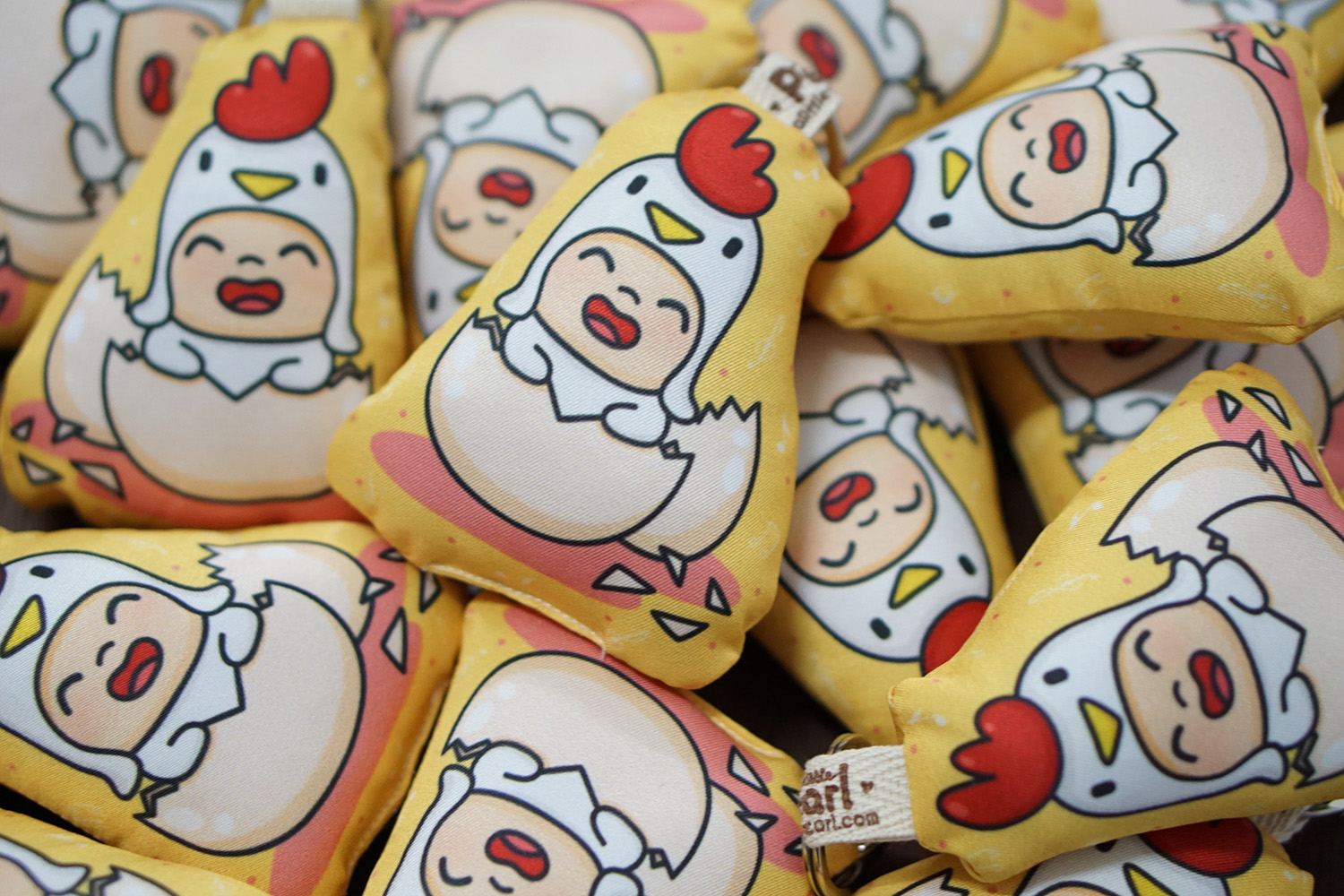พวงกุญแจพร้อมส่ง ลาย KookKai