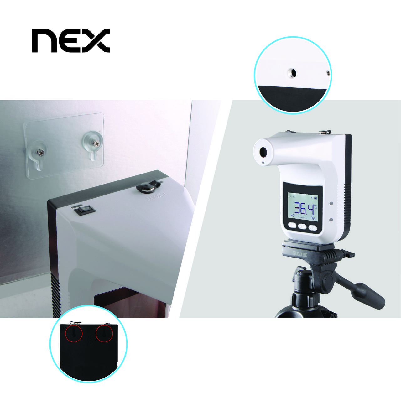 ขายถูก Thermometer K3 Pro Nex เครื่องวัดอุณหภูมิหน้าผาก ผ่ามือ ไร้ความเสี่ยง รับประกันสินค้า 1ปี 📣📣>> มีใบอนุญาตินำเข้าเครื่องมือแพทย์ หนังสือรับรองการขายเลขที่ 20200104📣📣