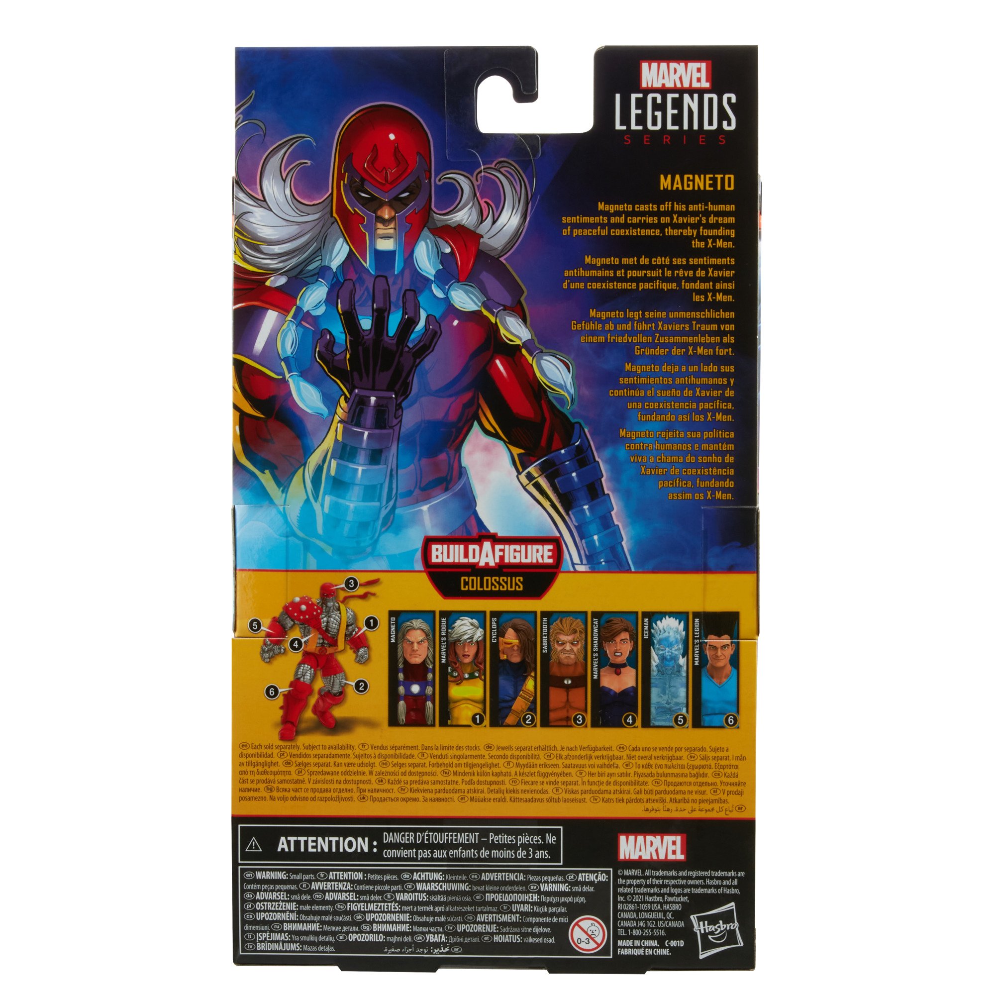Hasbro Marvel Legends Series X-Men: Age of Apocalypse Magneto 6-inch Action Figure ฮาสโบร มาร์เวล เลเจนด์ ซีรี่ย์ส หุ่นโมเดลฟิกเกอร์ เอ๊กซ์-เมน เอจ ออฟ อะพอคคาลิปส์ แม็กนีโต้ ขนาด 6 นิ้ว ลิขสิทธิ์แท้