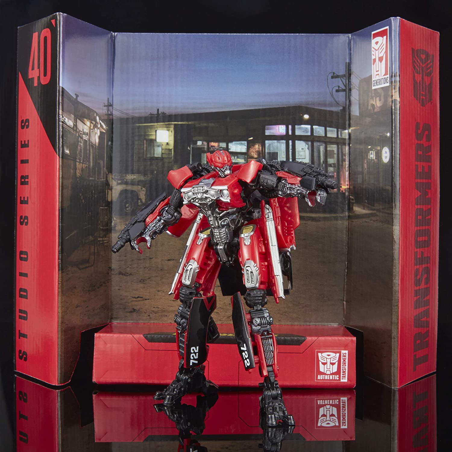 Hasbro Transformers Studio Series 40 Deluxe Class Shatter 4.5 Inch Action Figure ฮาสโบร ทรานสฟอเมอร์ส สตูดิโอ ซีรีย์ส 40 ดีลักซ์ คลาส หุ่นยนต์แชตเทอร์ 4.5 นิ้ว ลิขสิทธิ์แท้