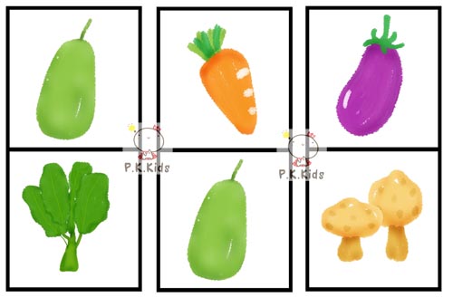 โดมิโน : ผัก