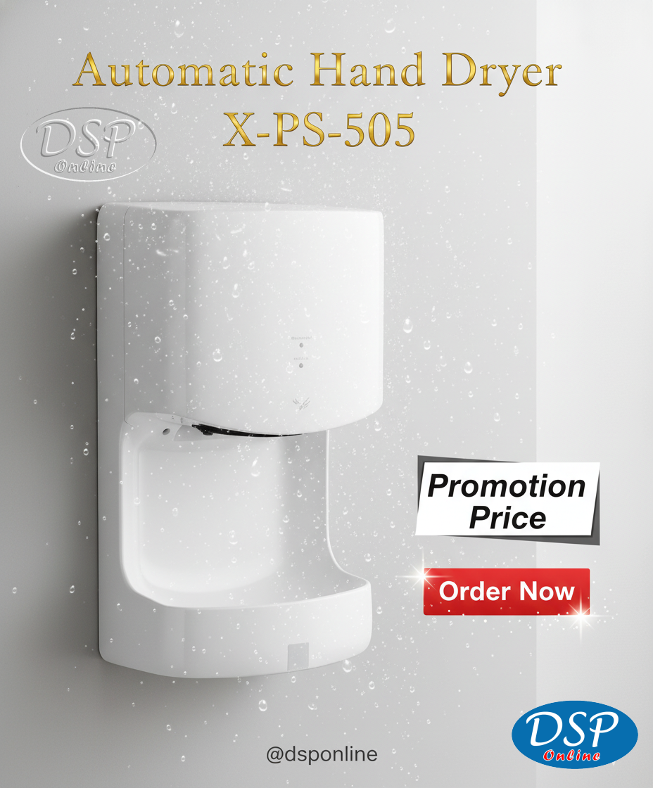 ขายถูก X-PS-505: สุดยอดเครื่องเป่ามืออัตโนมัติ แห้งเร็วทันใจ ด้วยกำลัง 1800W รับประกัน1ปี