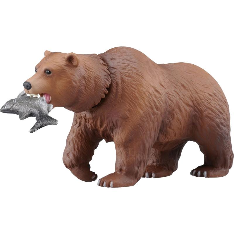 Takara Tomy - Ania AS-25 โมเดลหมีสีน้ำตาล Brown Bear