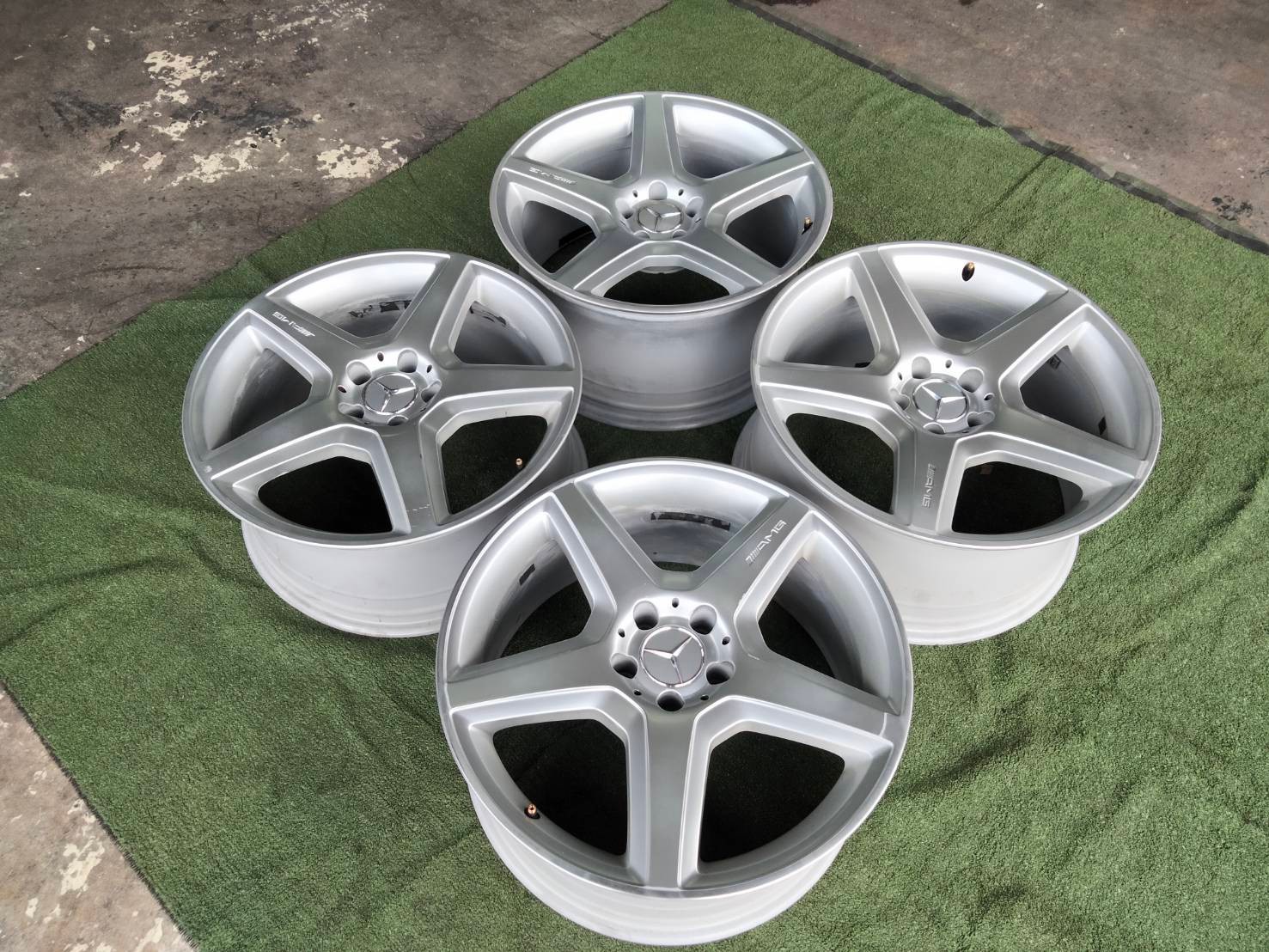 ล้อเบนซ์แท้ AMG ST3 NEW 19" R230