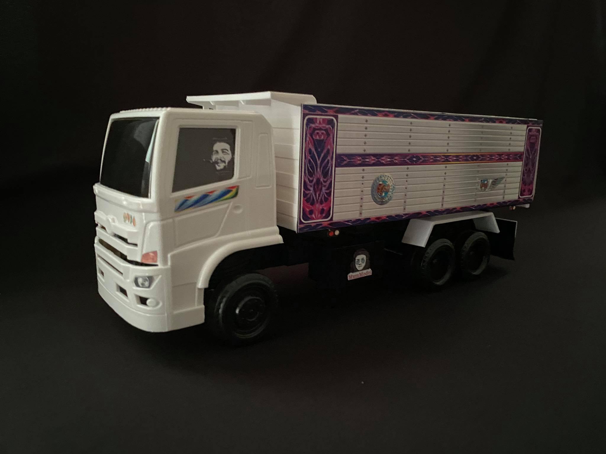 รถดั้มพ์ 1/24 กระบะลายสีม่วง ราคาแล้วแต่แบบ