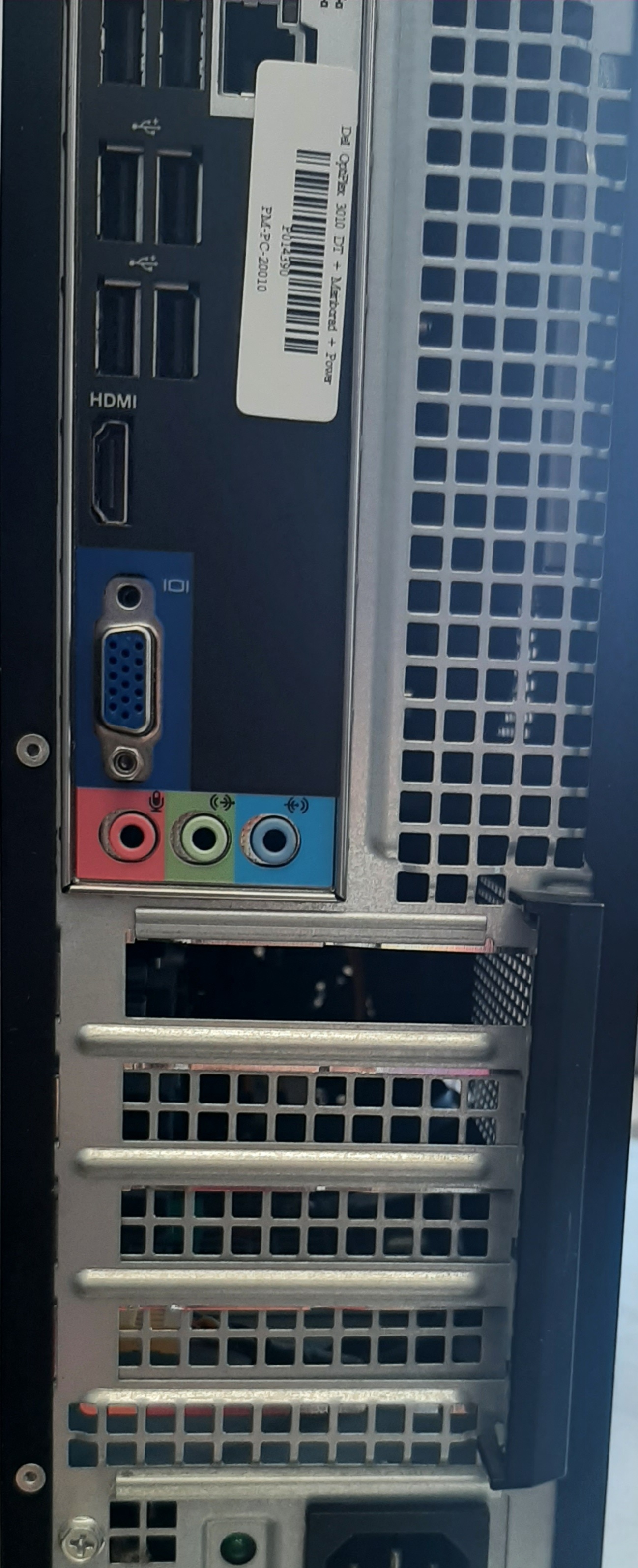 คอมพิวเตอร์ตั้งโต๊ะมือสอง Dell Optiplex 3010 DT (i3-3220 Ram4GB HDD1TB) สภาพดี ประกันร้าน 1 เดือน