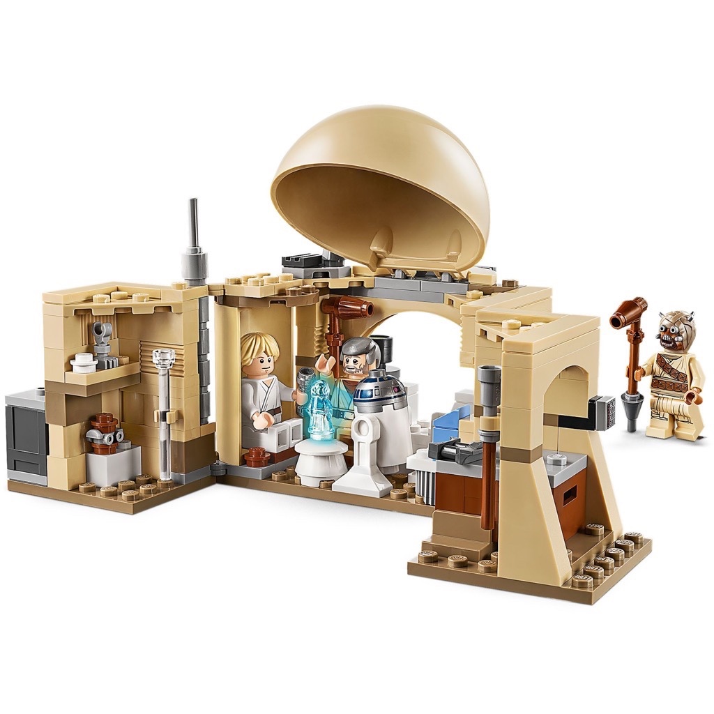 LEGO ตัวต่อเสริมทักษะ เลโก้ สตาร์ วอร์ โอบี-วัน ฮัท Star Wars : A New Hope OBI-Wan’s Hut รุ่น 75270
