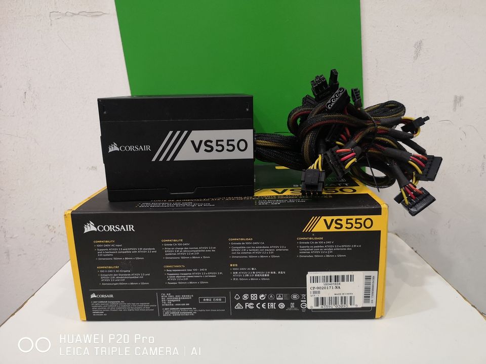 Corsair VS550 550W. 80+ มือสอง สภาพดี