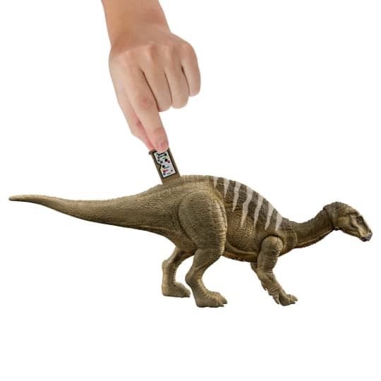 Mattel Jurassic World Roar Strikers Iguanodon (HDX41) แมทเทล จูราสสิค เวิลด์ ของเล่นแอ็กชั่นฟิกเกอร์ไดโนเสาร์ อิกัวโนดอน