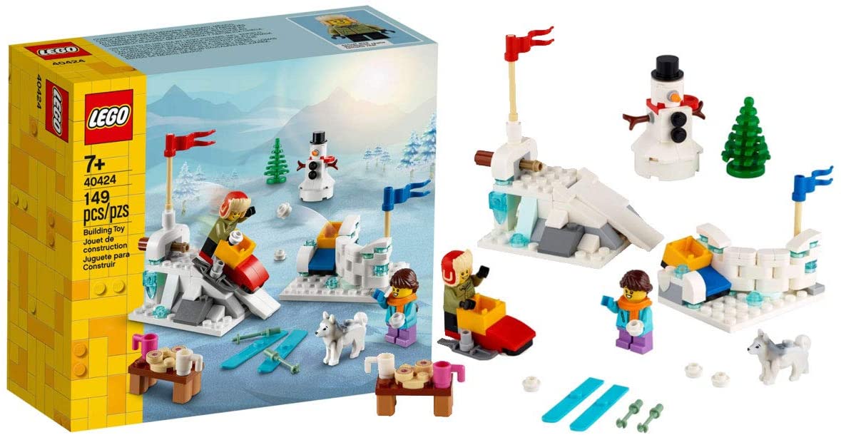 ตัวต่อเสริมทักษะ LEGO Winter Snowball Fight รุ่น 40424