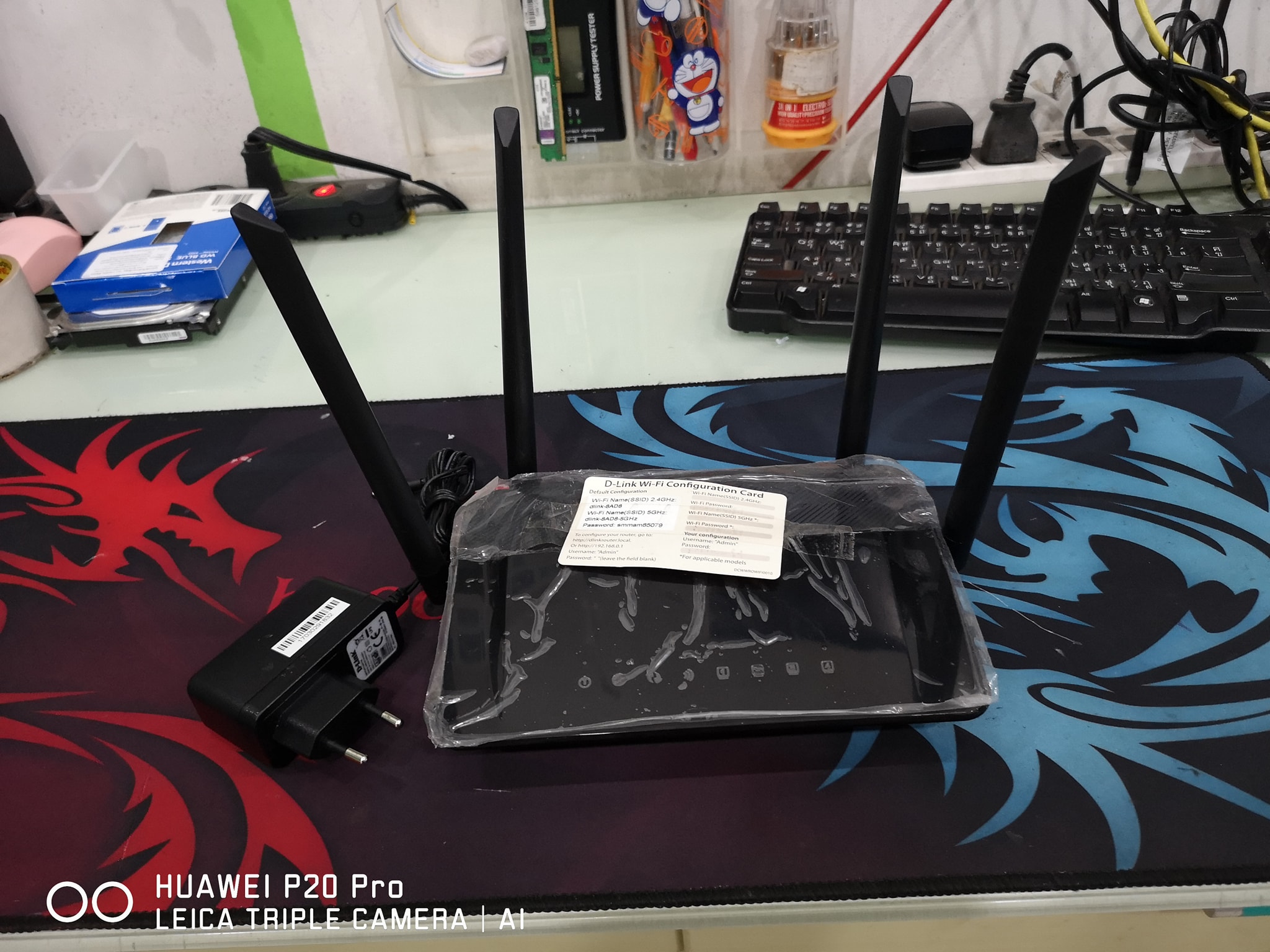 D-LINK DIR-842 Wireless AC1200 Dual Band Gigabit มือสองสภาพดีประกัน3เดือน